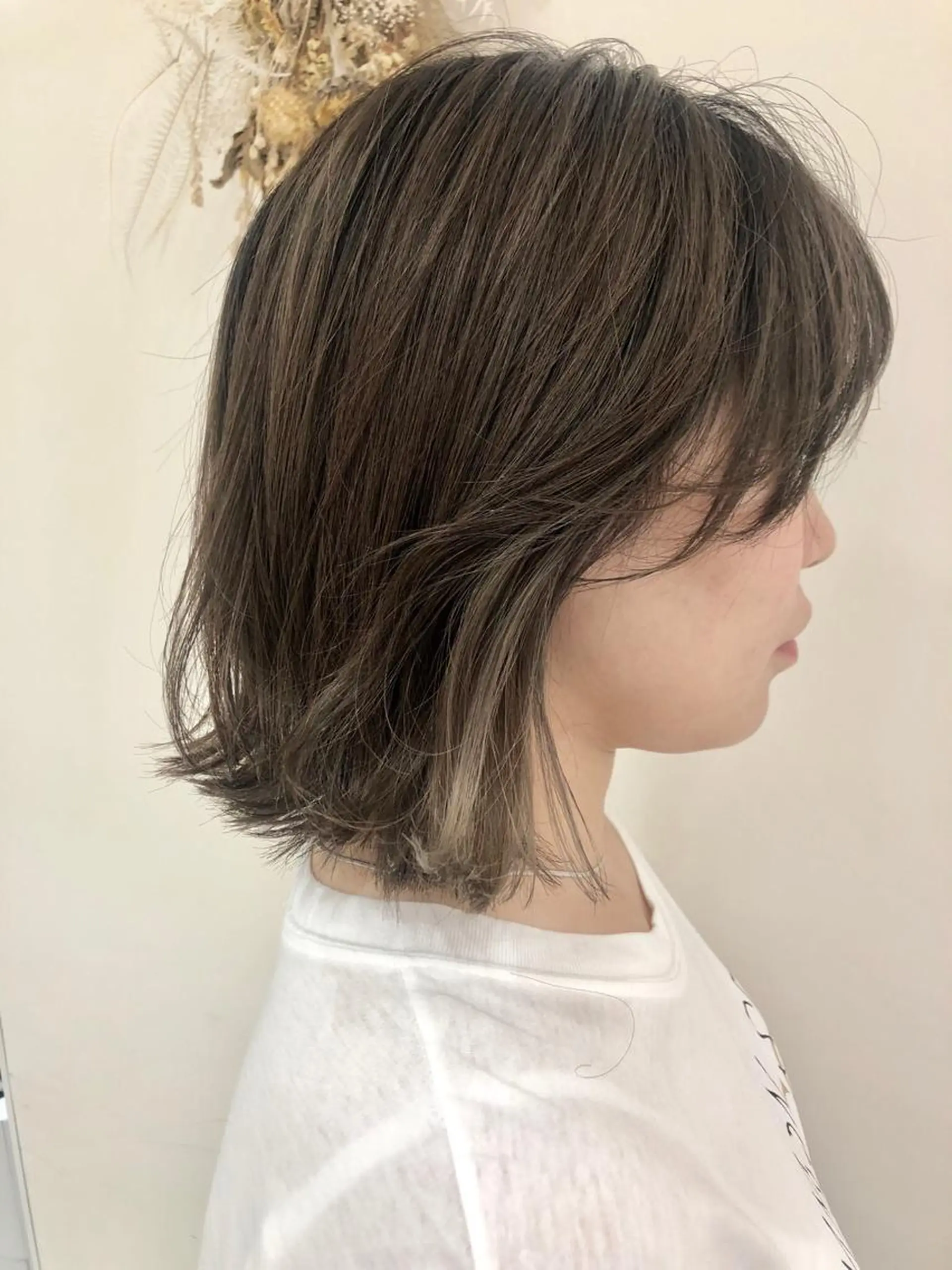 ミディアム カラー ヘアアレンジ marju銀座 マージュギンザのヘアスタイル