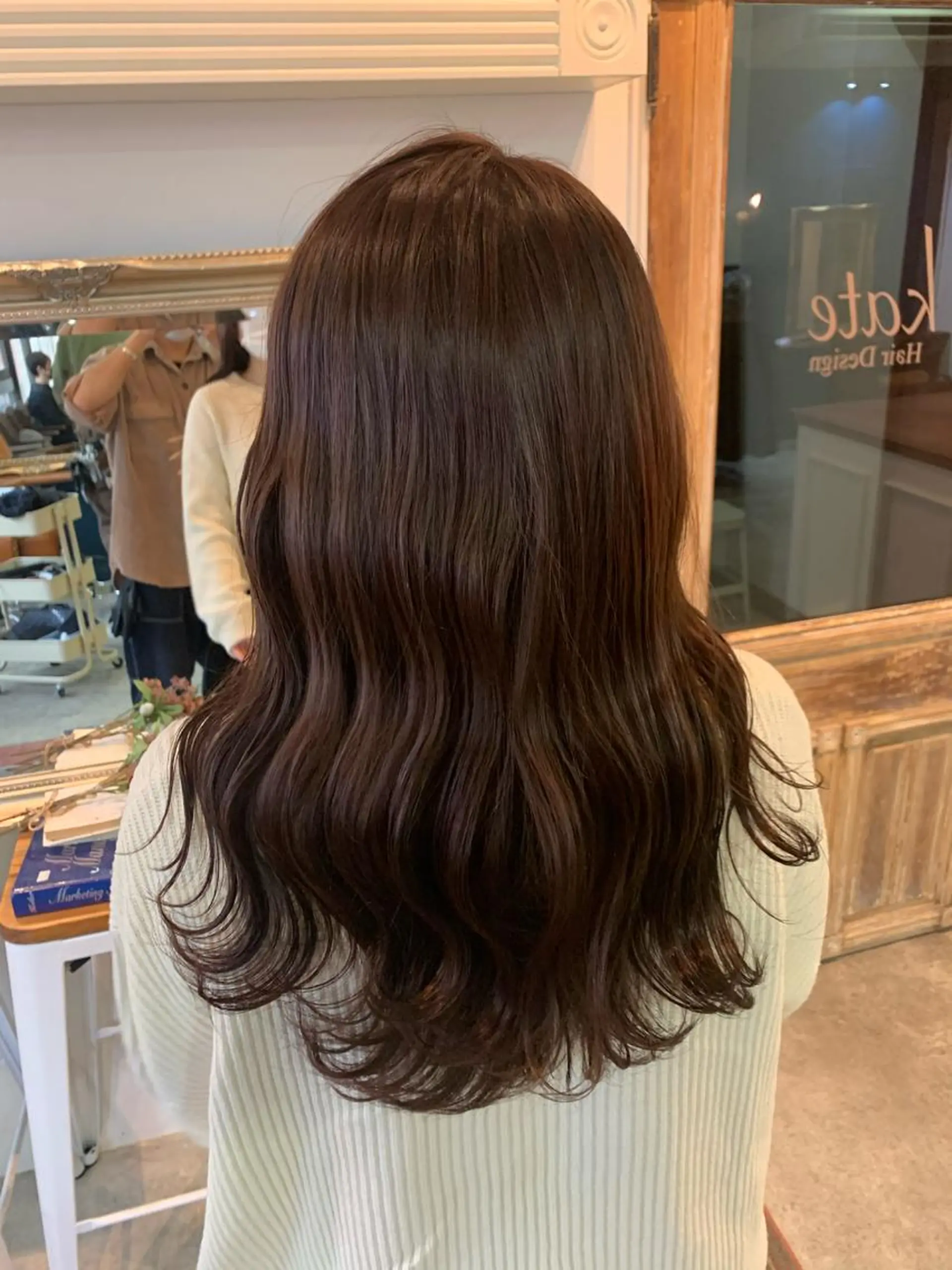 セミロング カット ヘアカラー トリートメント ヘッドスパ ヘアセット 大宮/山口 竣也のヘアスタイル