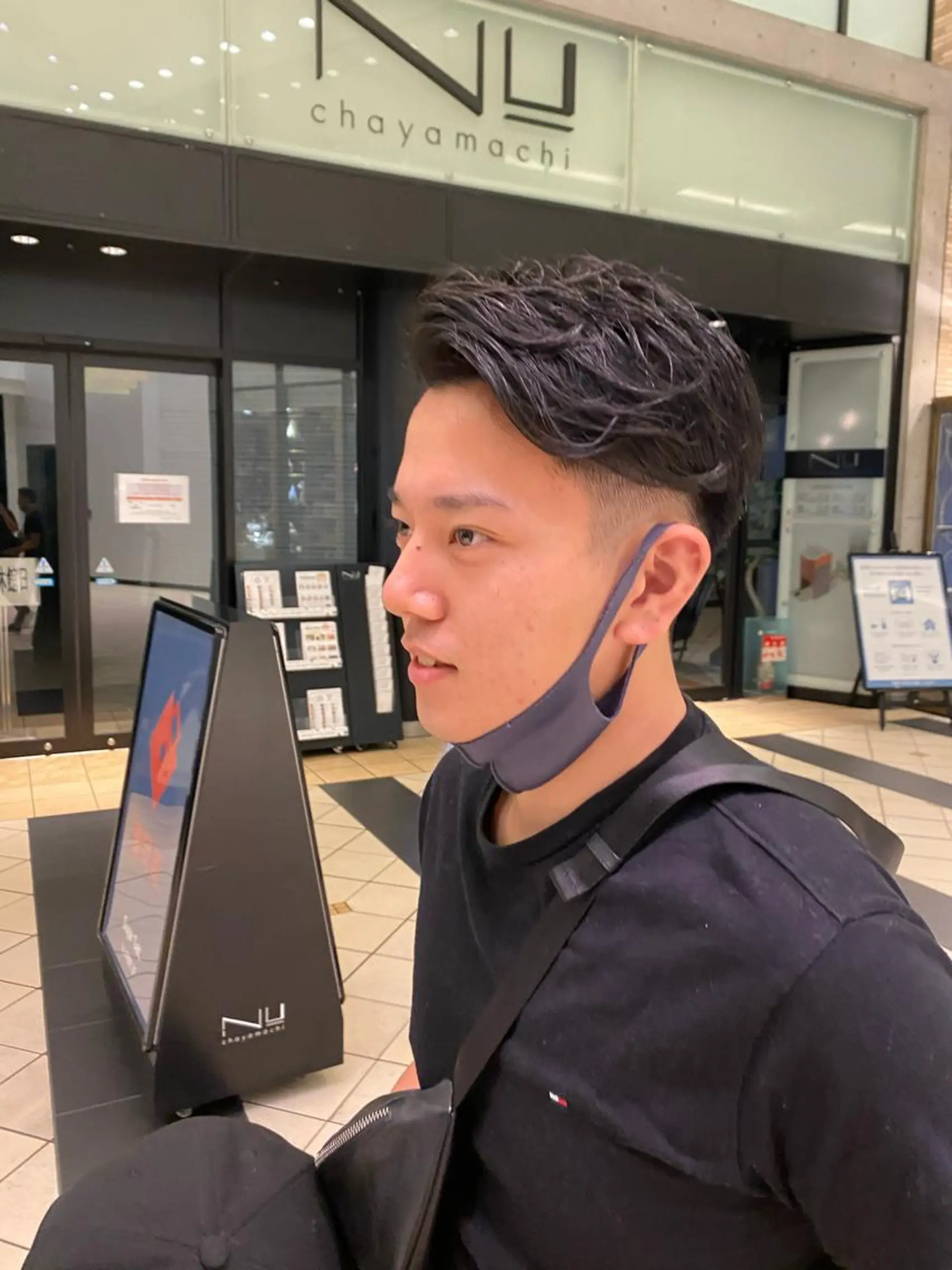 メンズ unopulir 景山　凌のヘアスタイル