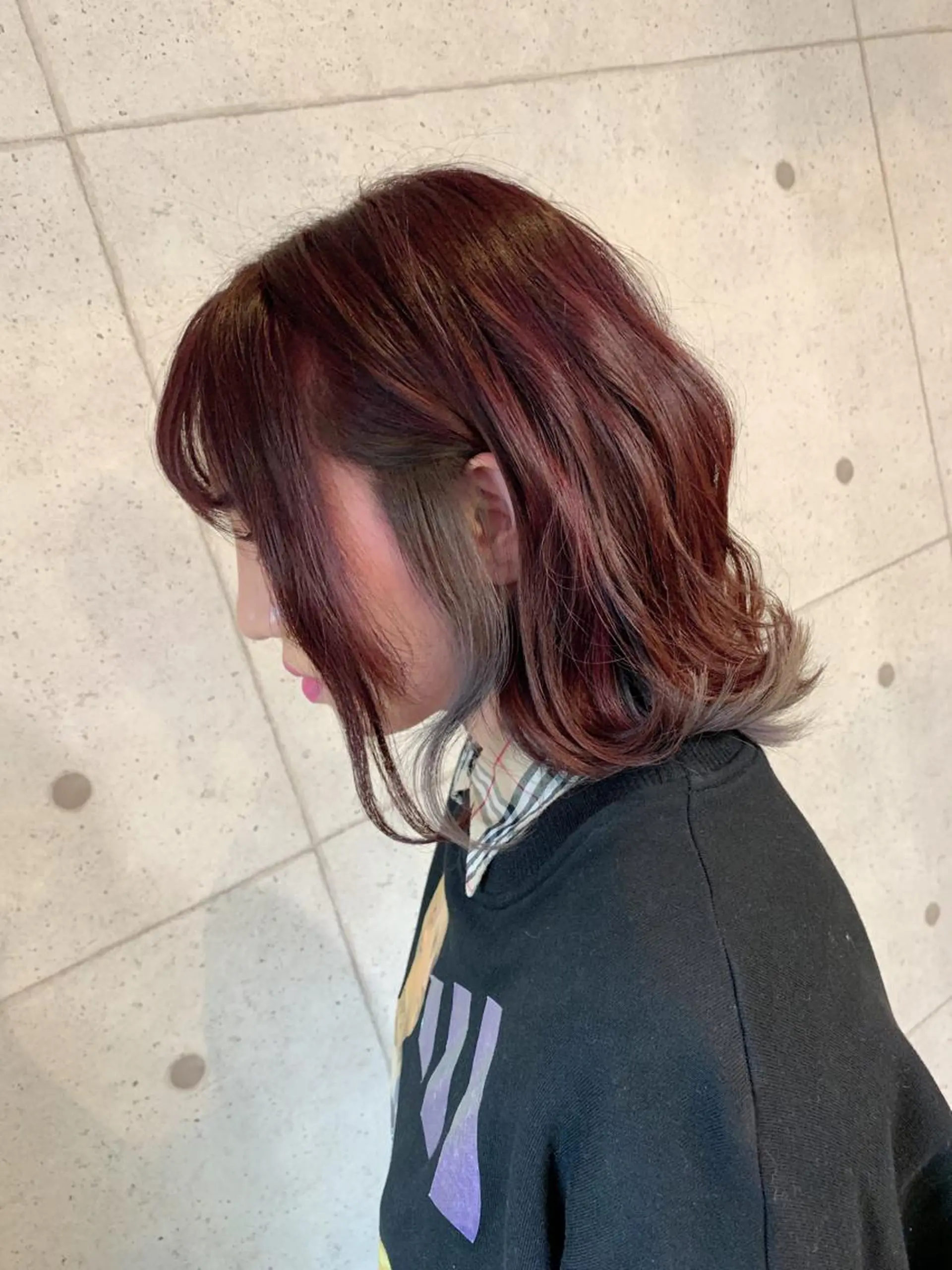 ミディアム Selene hair OSAKAのヘアスタイル