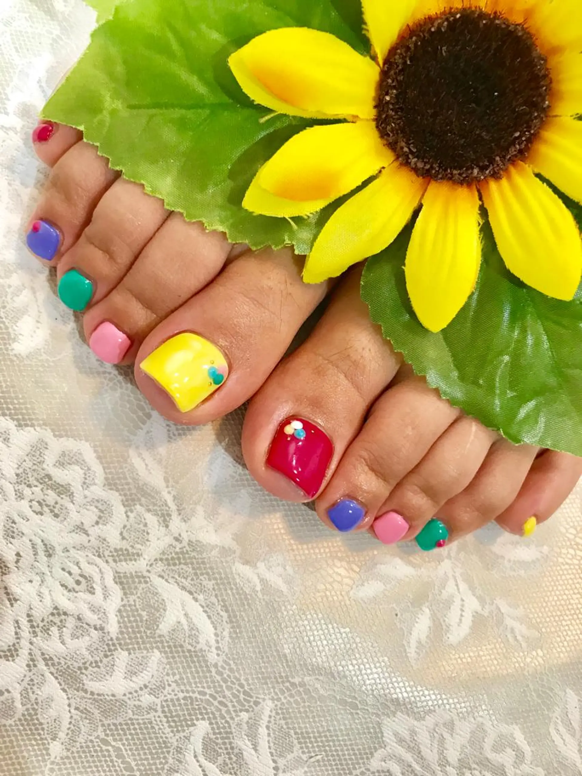 ネイル フットネイル Grazie AMOREのネイルデザイン