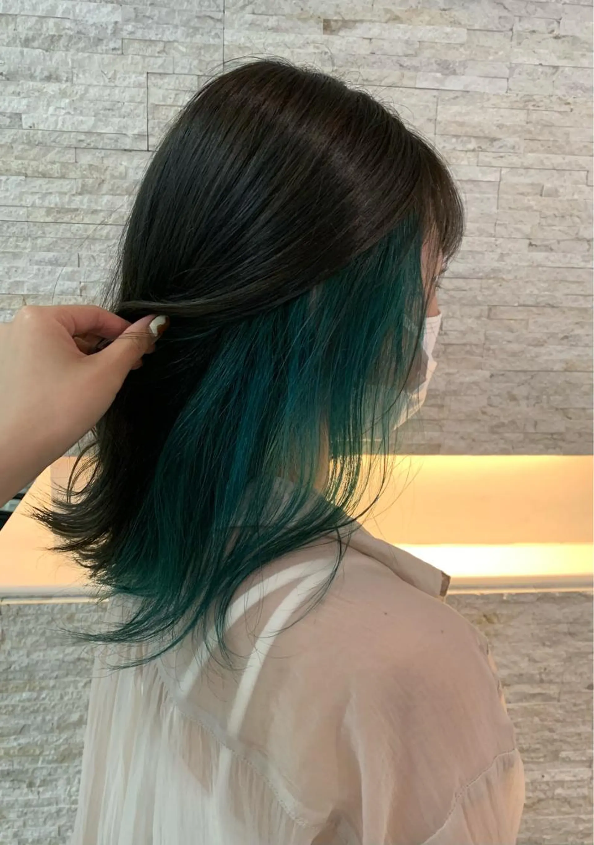 カラー ✄折橋 彩花🐶🍑のヘアスタイル