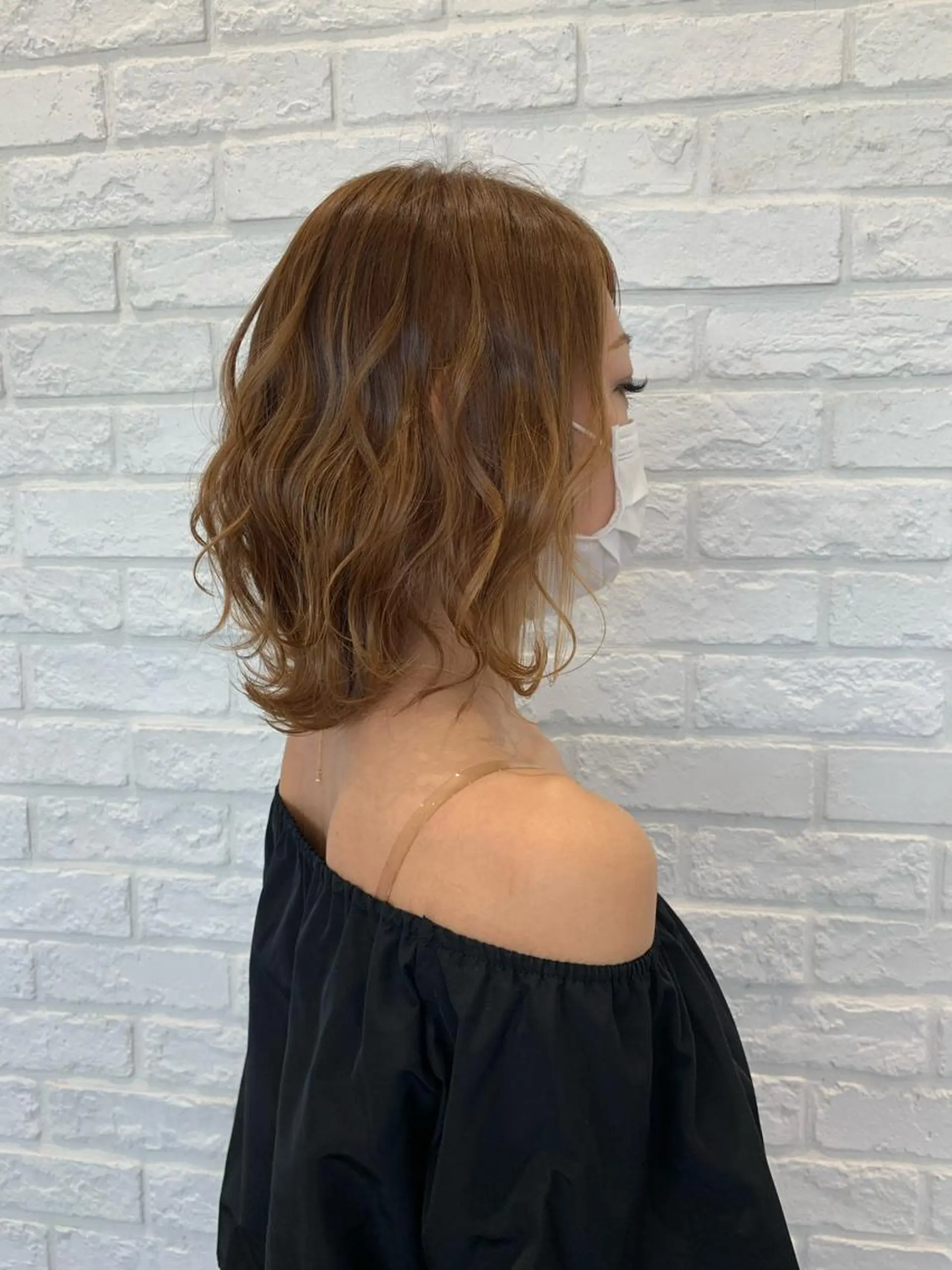 ミディアム stylist N0Nのヘアスタイル