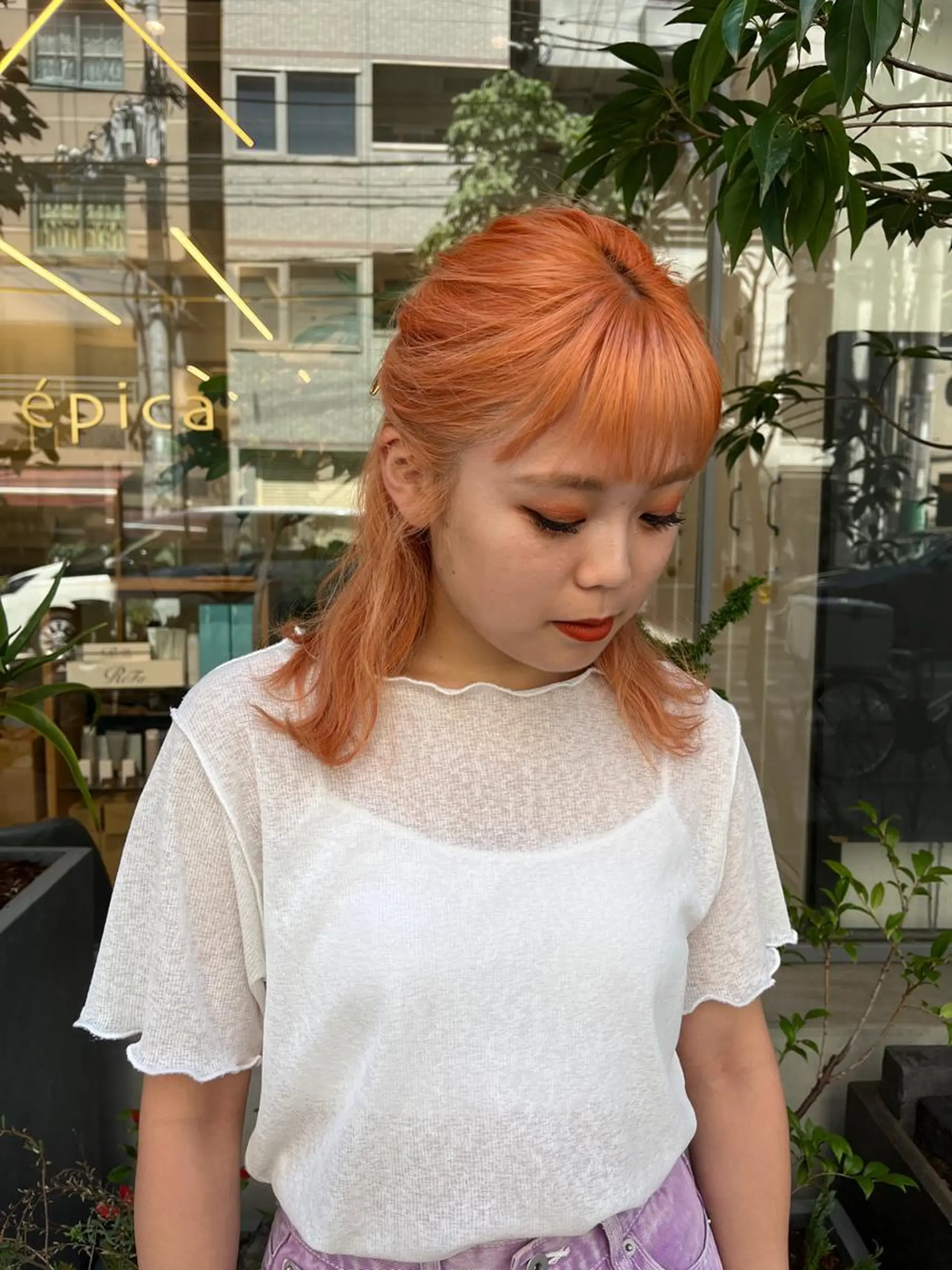 ロング ヘアアレンジ 韓国好き🇰🇷 美容師MIKUのヘアスタイル