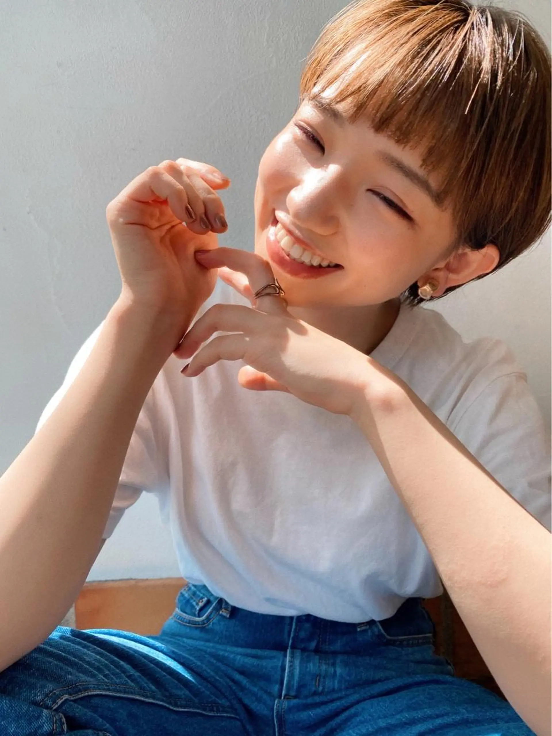 ショート カラー メンズカット特化柏駅 徒歩3分LOUのヘアスタイル