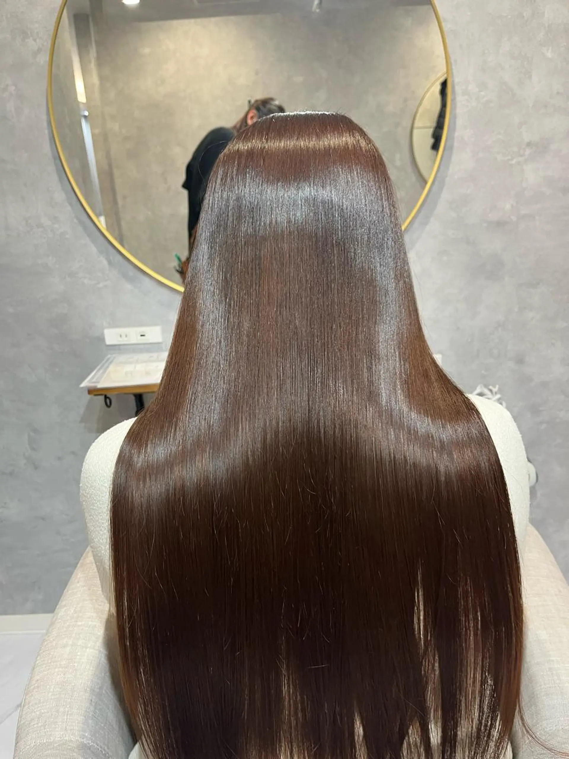 ロング 髪質改善 トリートメント カット 縮毛矯正 トリートメント stylist Yukieのヘアスタイル