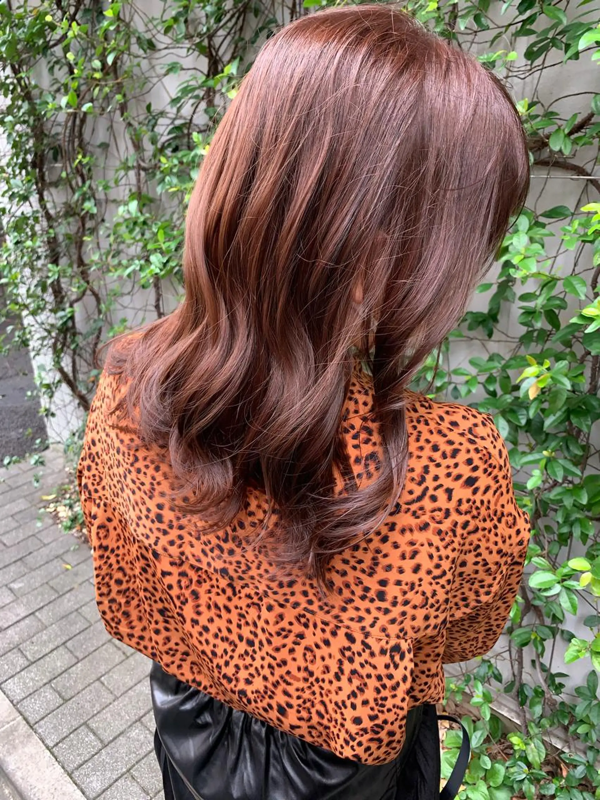 ミディアム カット ヘアカラー トリートメント 🌟美髪縮毛矯正🌟 吉田冴一のヘアスタイル