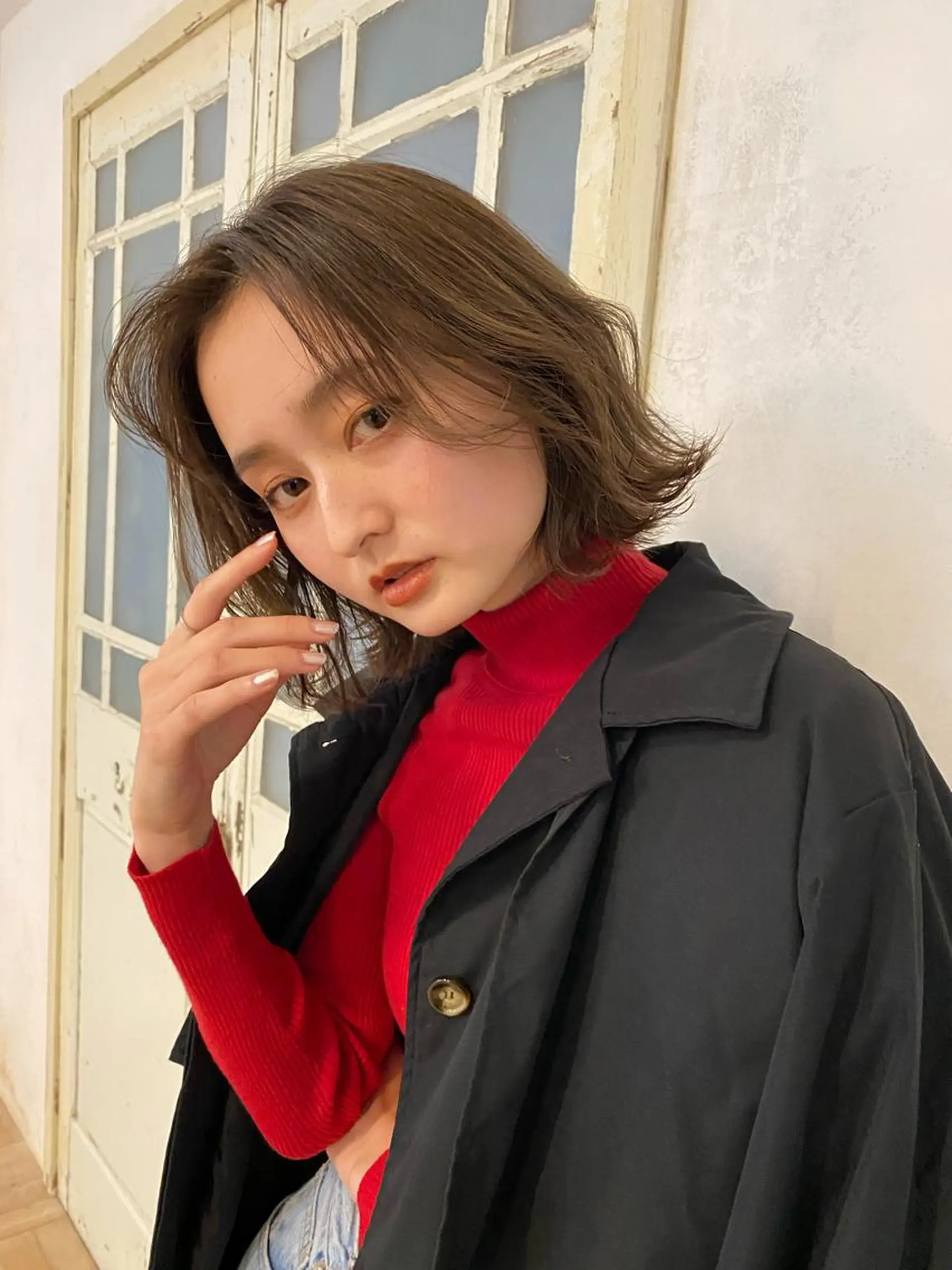 ショート カット ヘアカラー 【暗め透明感カラー】 【インナー】小島良太のヘアスタイル