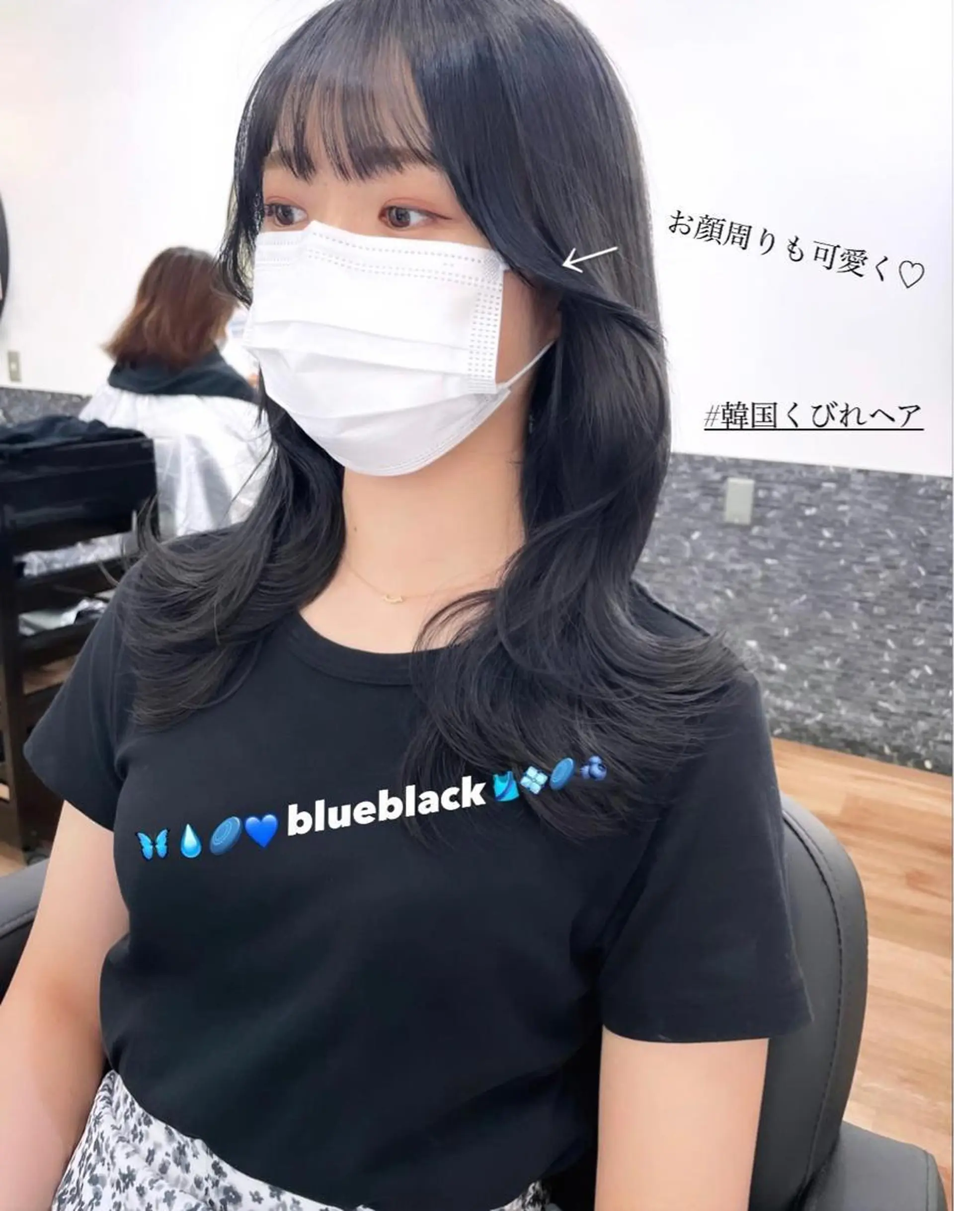 ミディアム カット ヘアカラー トリートメント レイヤーカット、 大人可愛い 中村美羅のヘアスタイル