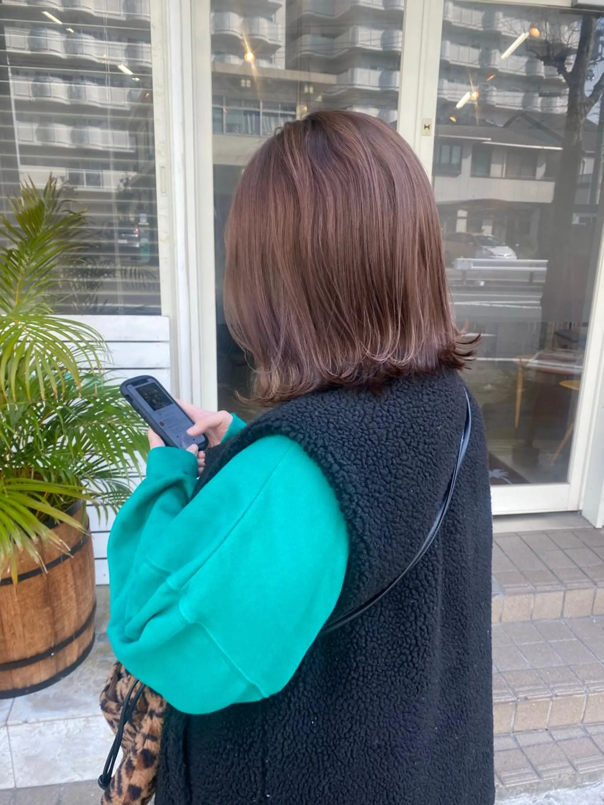 ミディアム 西元 亜由美のヘアスタイル