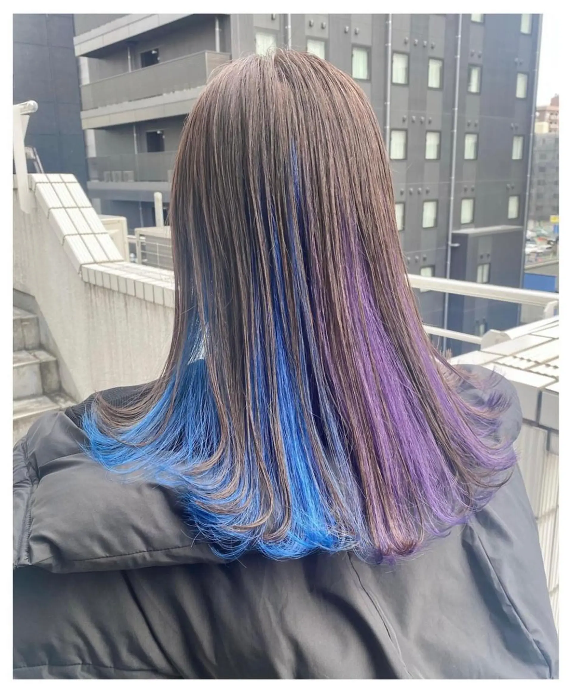 ミディアム カラー GARU-ガル-所属・TSUNO🦖 派手髪/オタク美容師のヘアスタイル