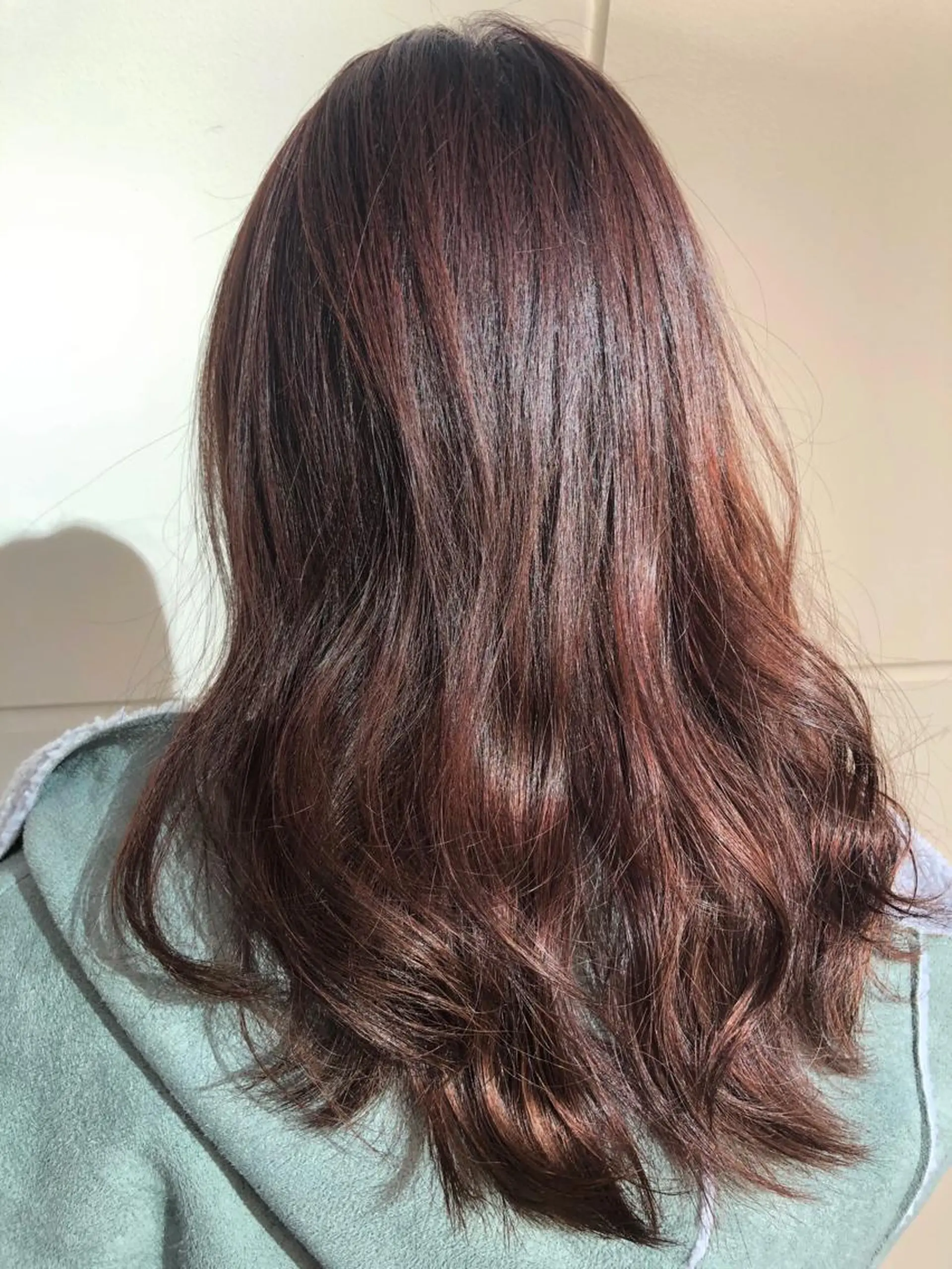 セミロング こやま りほのヘアスタイル