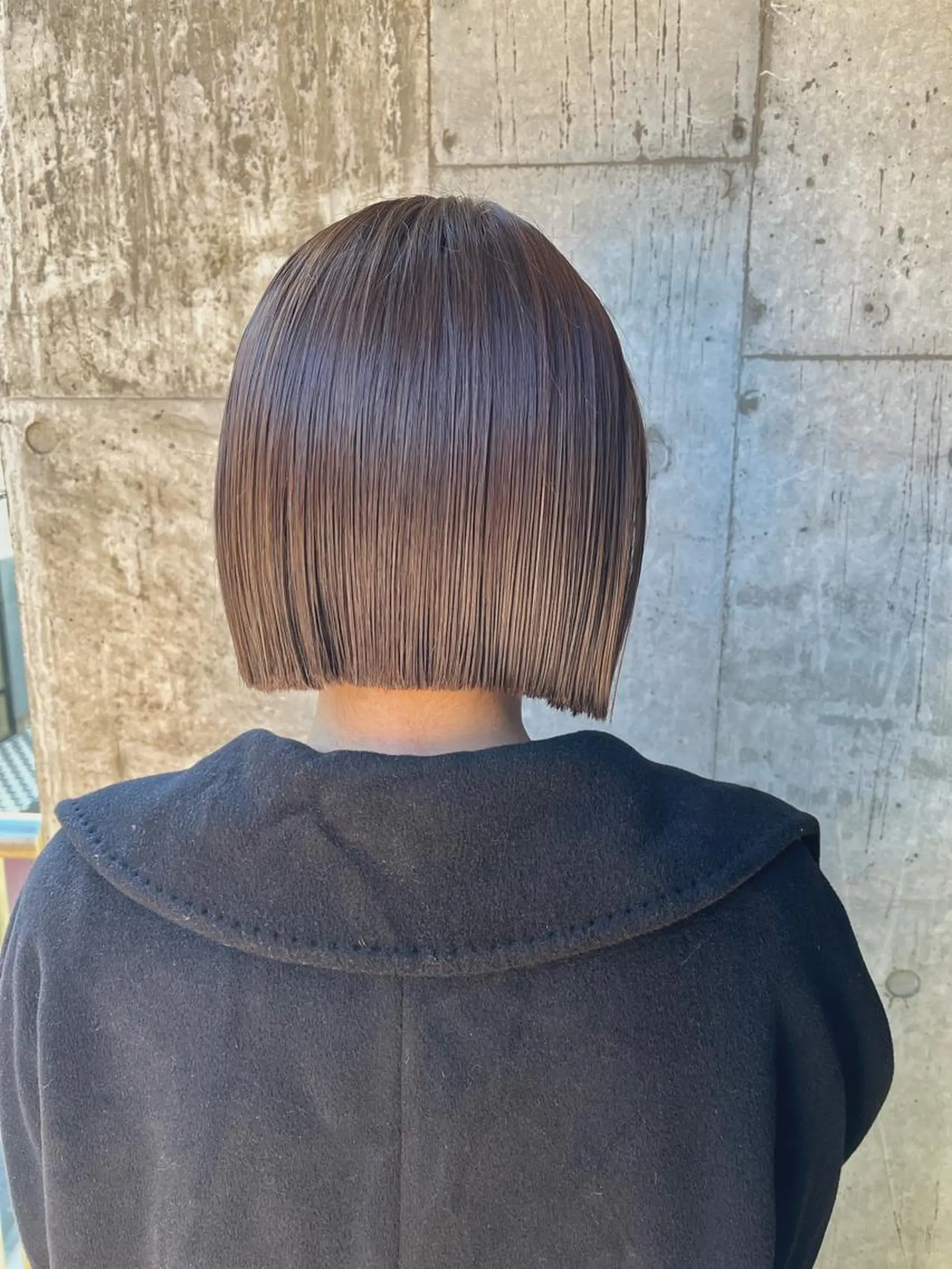 ショート ボブ カット ヘアカラー ハイトーンNo.1✨ パーマ✨イマイタツヤのヘアスタイル