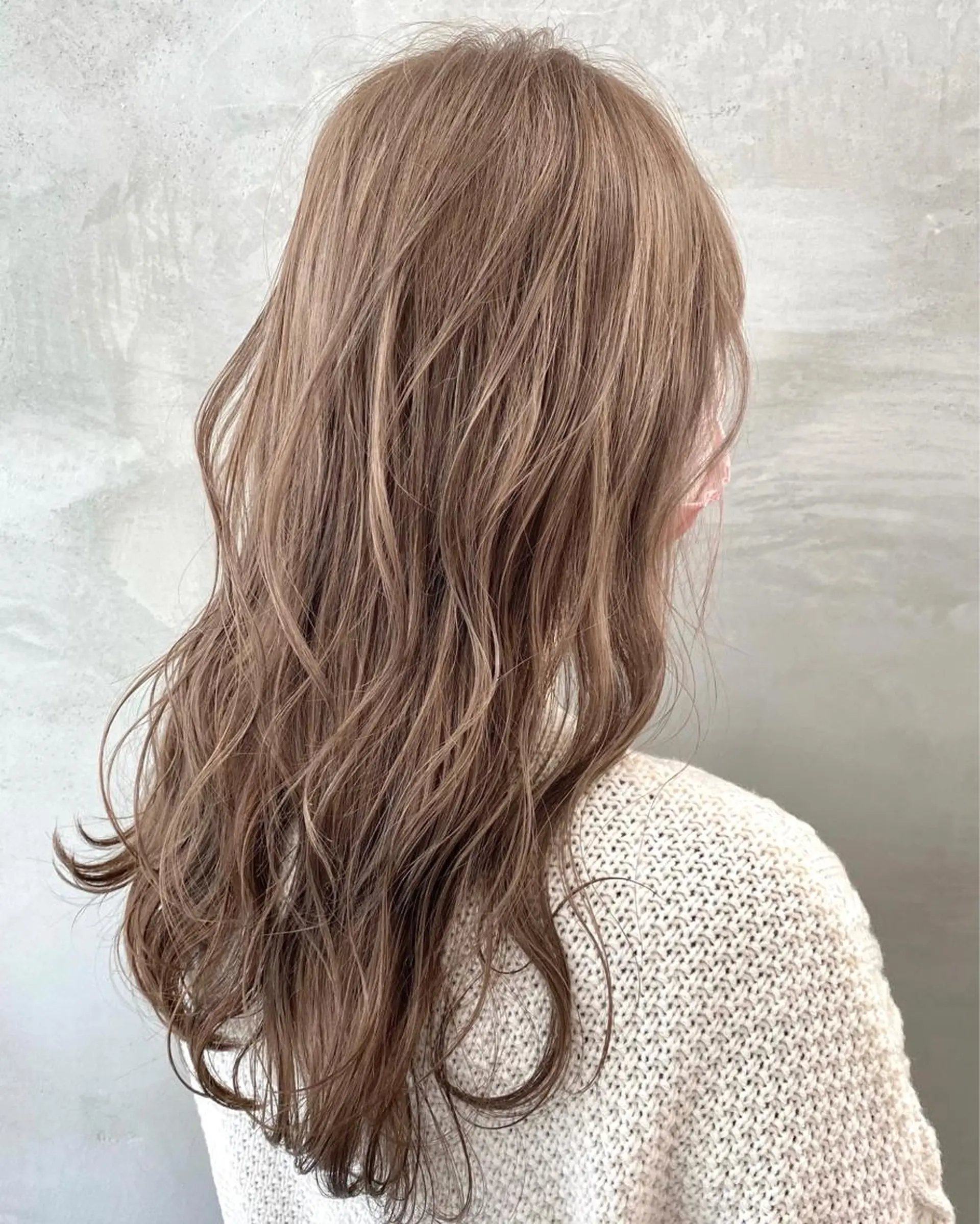 ロング カラー カット ヘアカラー トリートメント 🫧透明感カラー🫧 OIKAWAのヘアスタイル