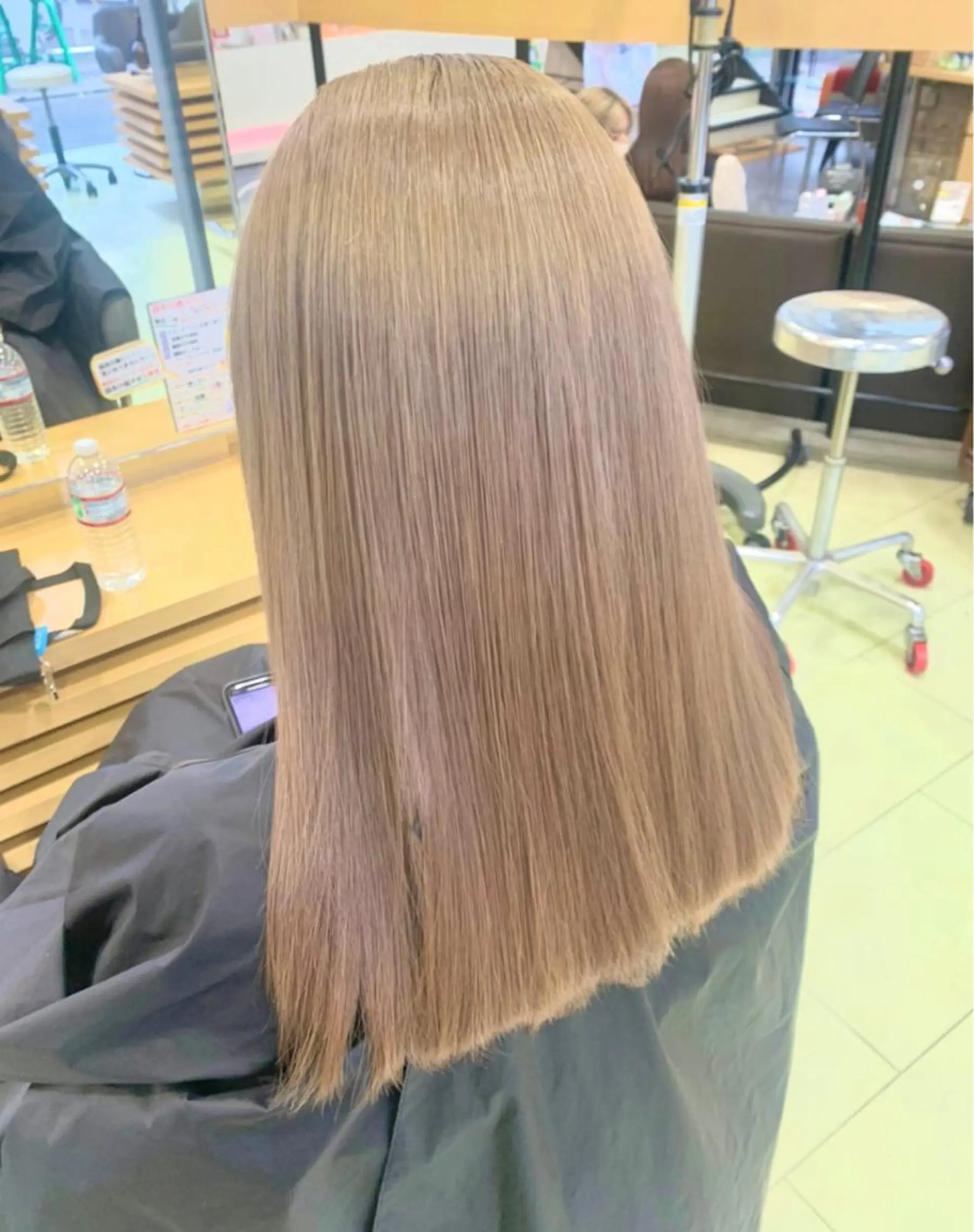 ロング カラー ブリーチ ケアブリーチ ハイトーンカラー トリートメント カット ヘアカラー トリートメント メンズカット松戸/韓 国/メンズパーマ航太のヘアスタイル