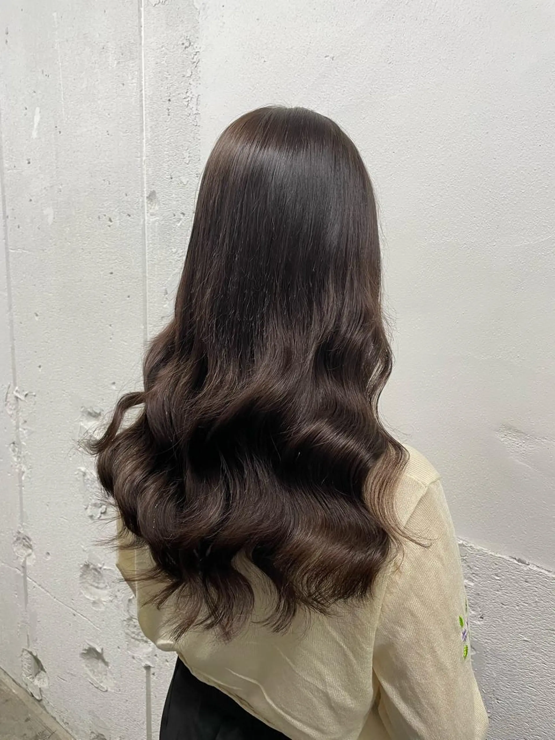 ロング カラー シールエクステ バレイヤージュ ミストバング ダブルカラー  フェイスフレーミング ヘアカラー エクステ 🧡艶髪ちゅるん髪 🫧🧡YUKI❄️のヘアスタイル