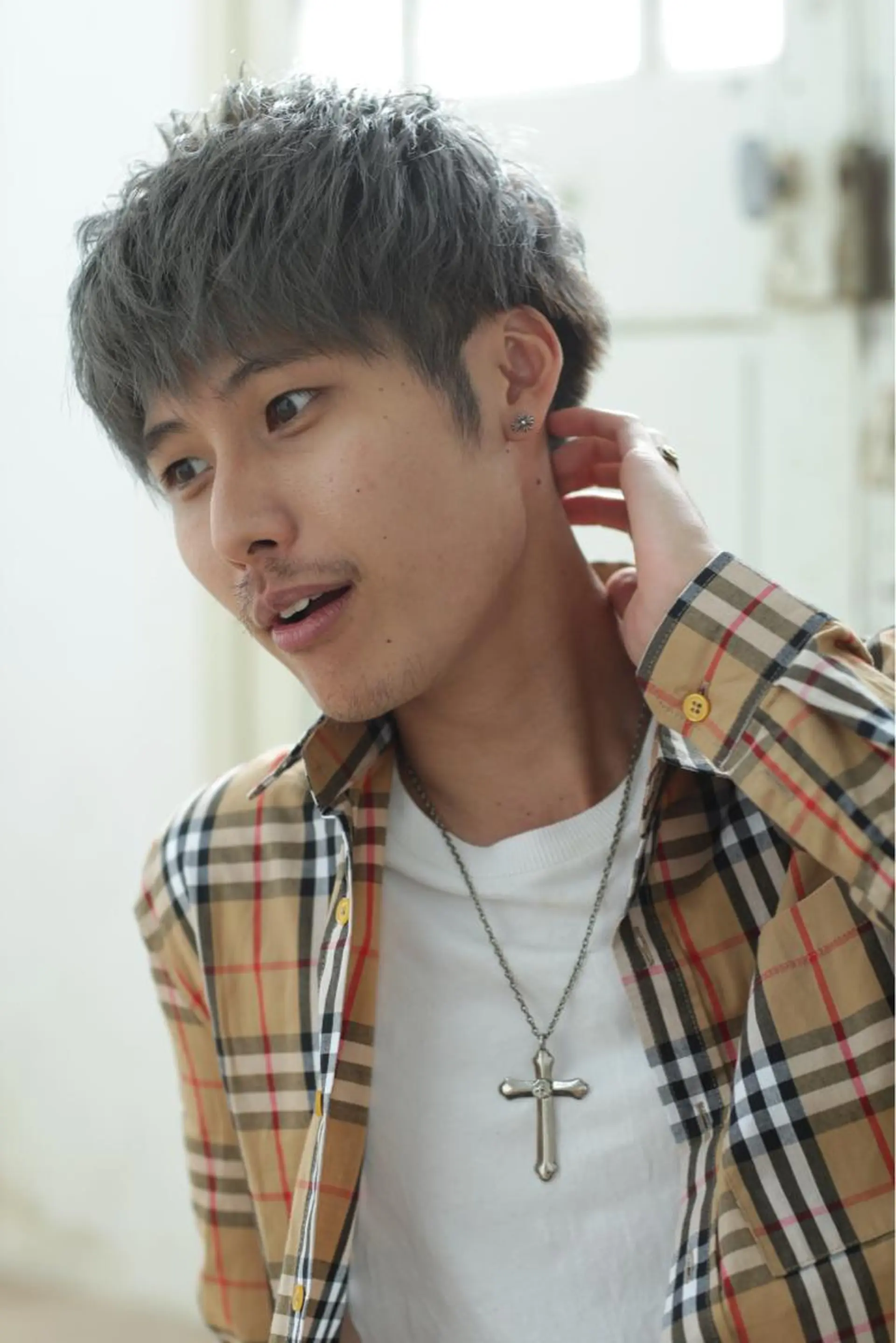 ショート カラー Lee 甲子園のヘアスタイル