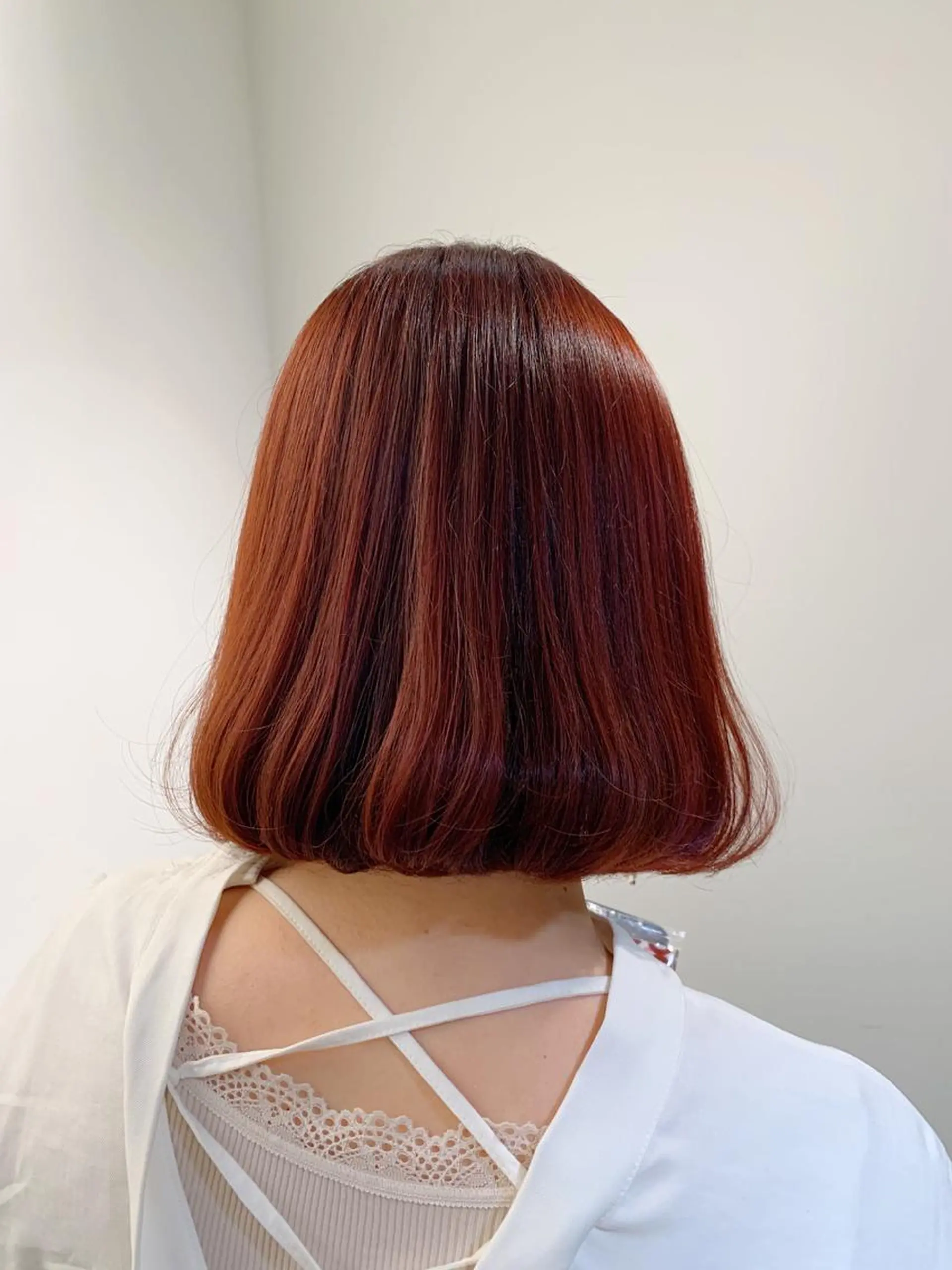 ショート カラー レッドカラー 【完全マンツー 恵比寿】佐藤 翔のヘアスタイル