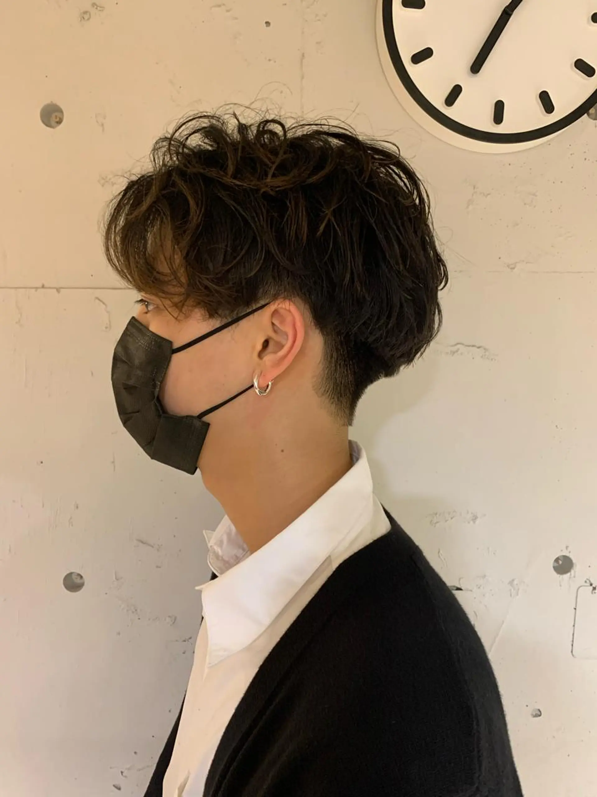 メンズ カット 毛流れが作れる 縮毛矯正/渡部純生のヘアスタイル