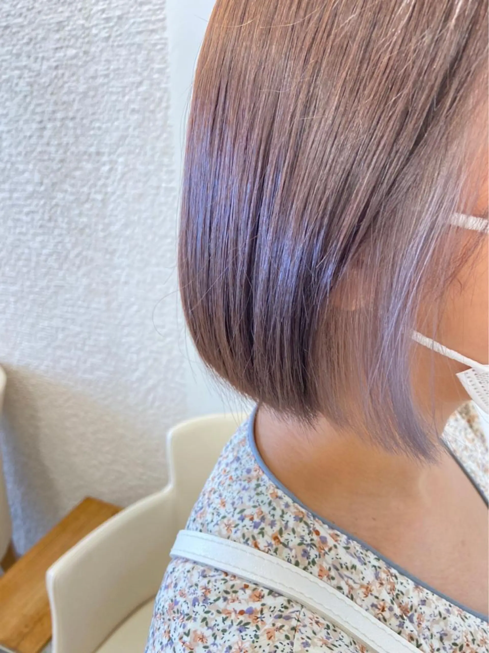 ショート カラー ボブ ハイトーン/ウルフ /レイヤー/坂野幸伸のヘアスタイル