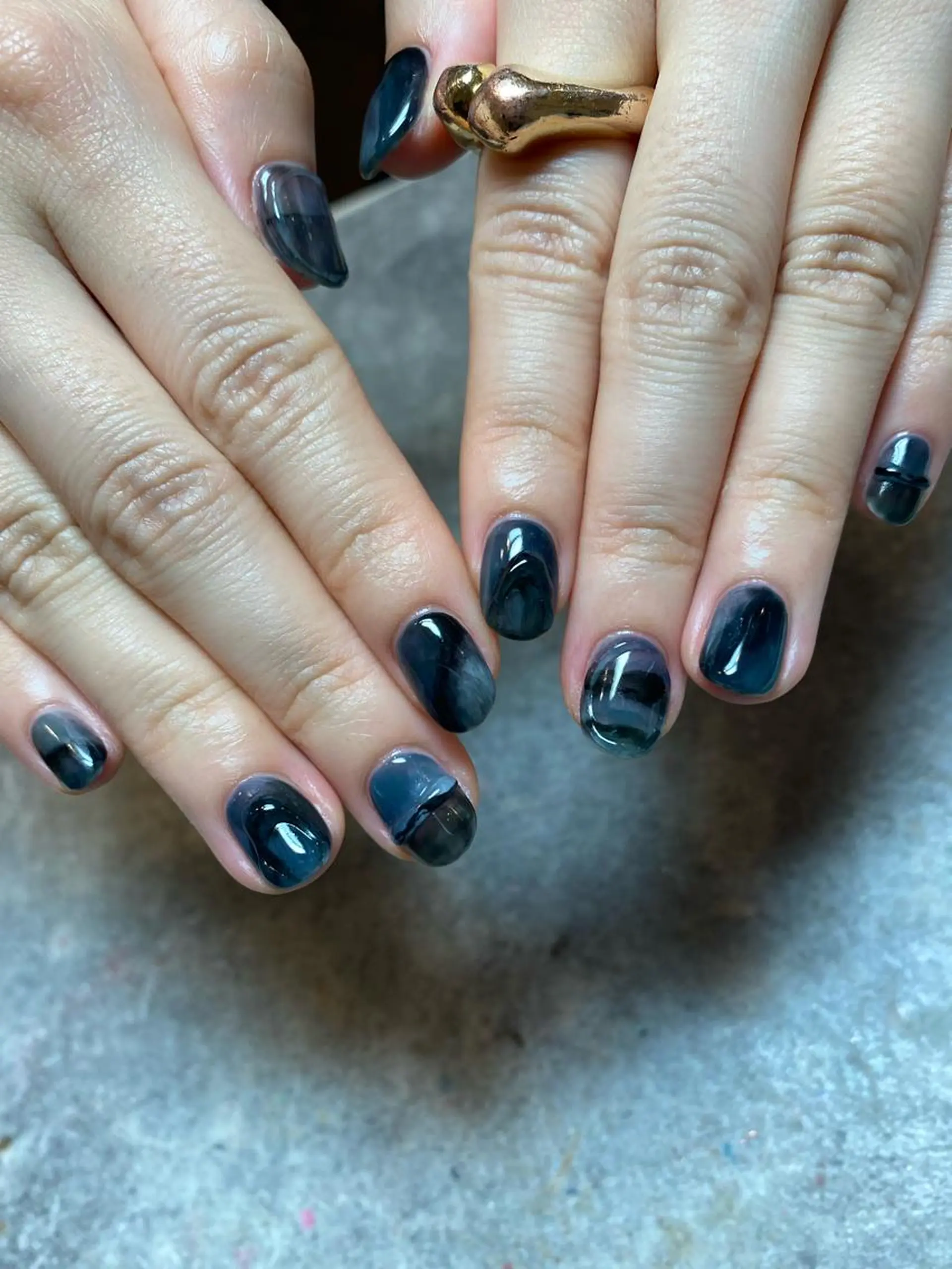 ネイル ハンドネイル 【LINON】 airiのネイルデザイン