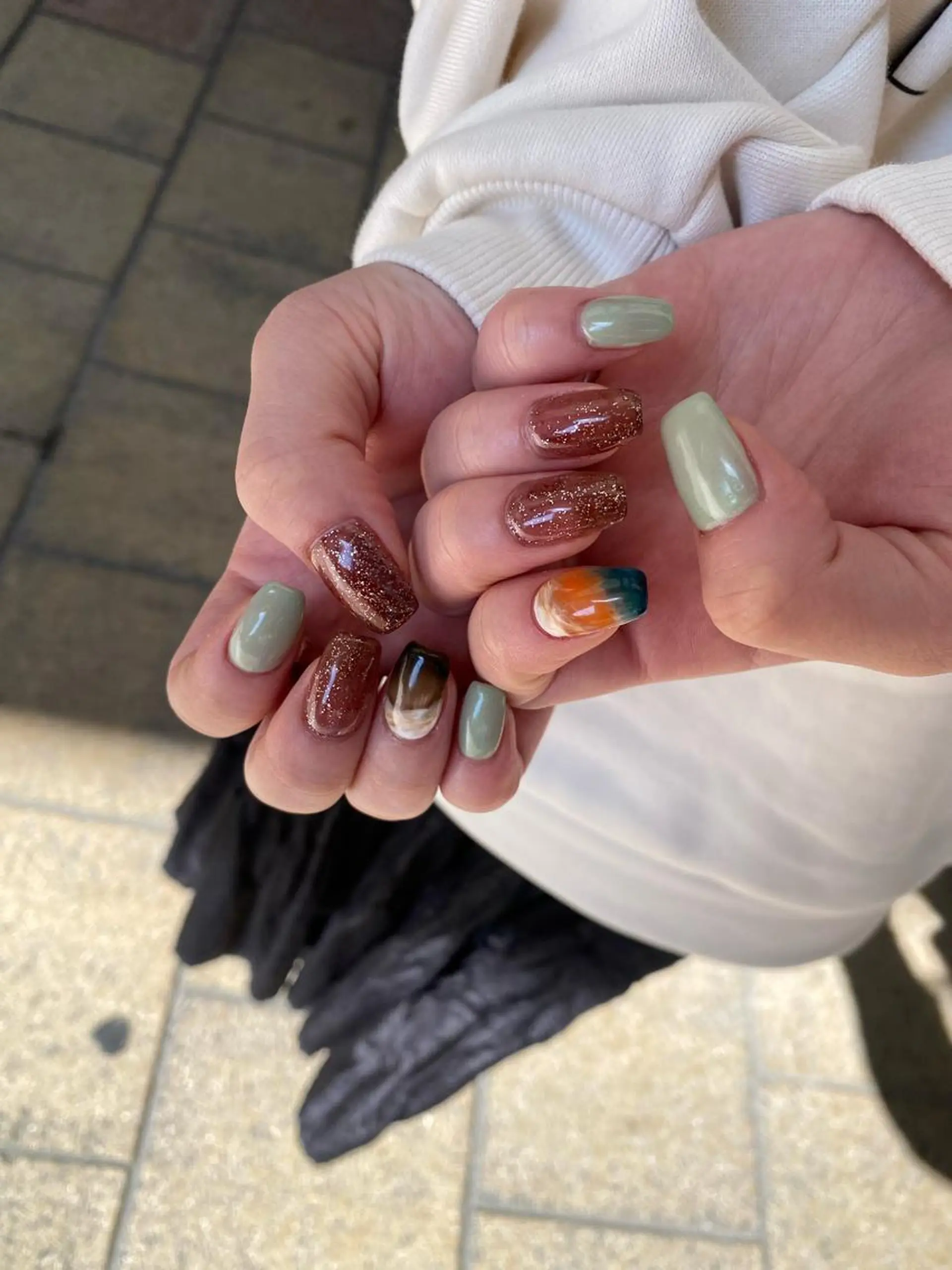 ネイル ハンドネイル フットネイル nailsalon ∞ ﾐｶﾅﾙ ∞のネイルデザイン