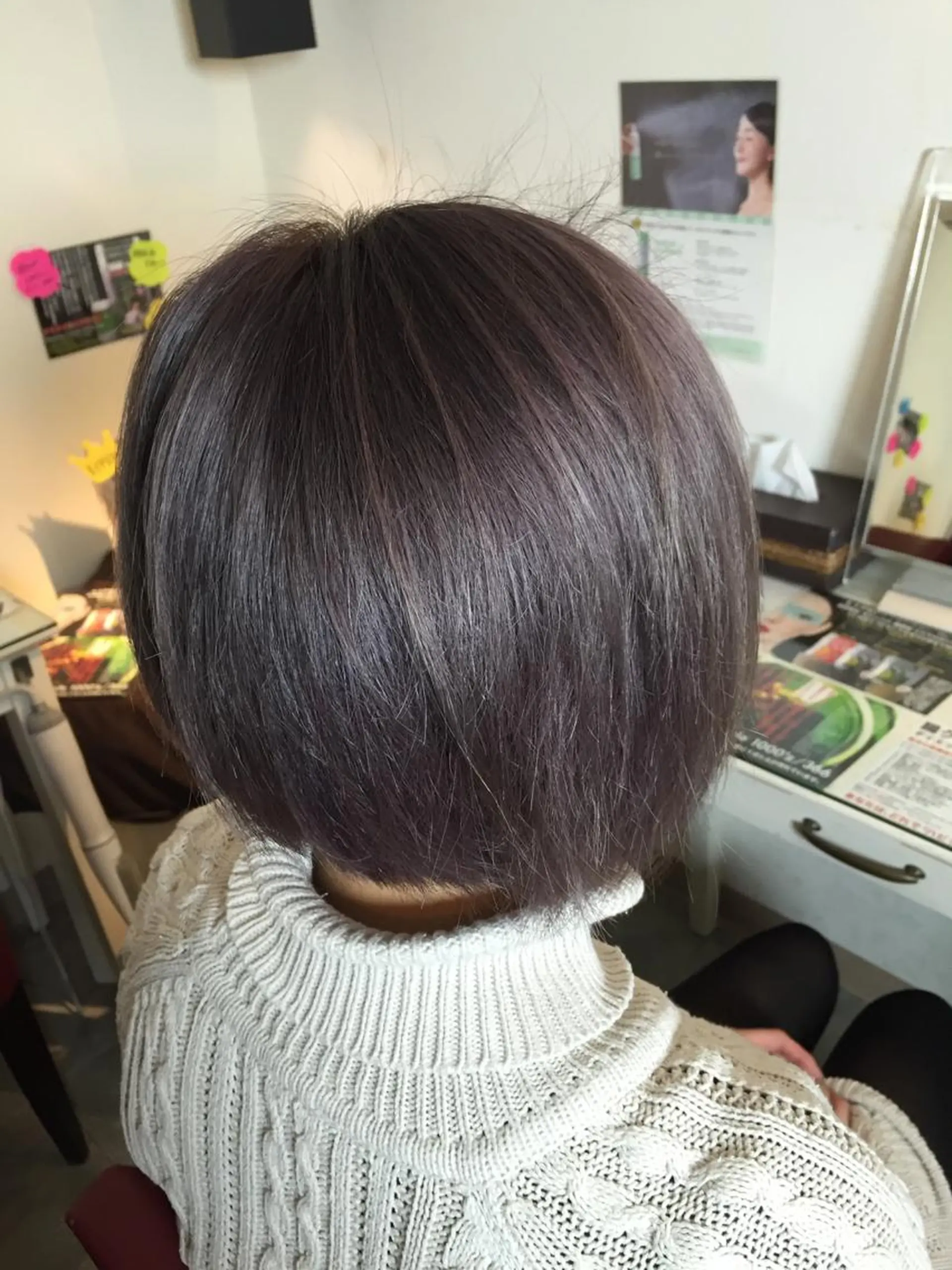 ショート ミディアム セミロング ロング カラー ブリーチ イルミナカラー 撮影モデルさん募集 渡邊直幸のヘアスタイル