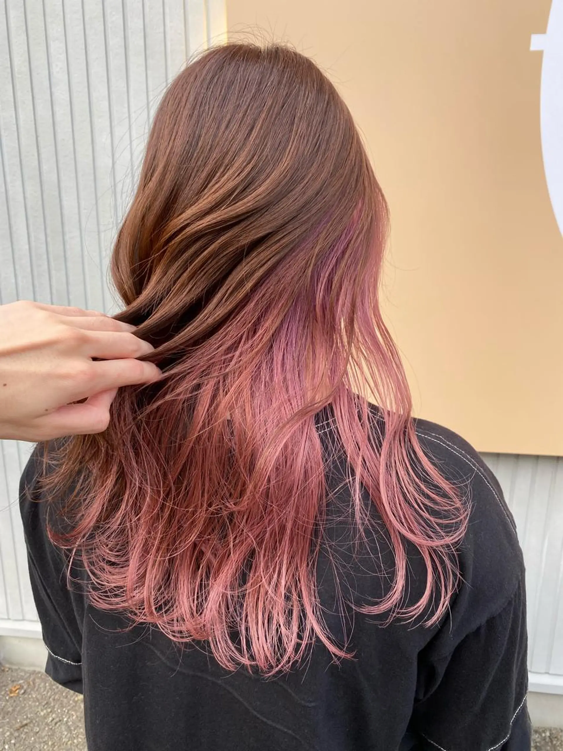 ロング カラー 宍戸 海斗のヘアスタイル