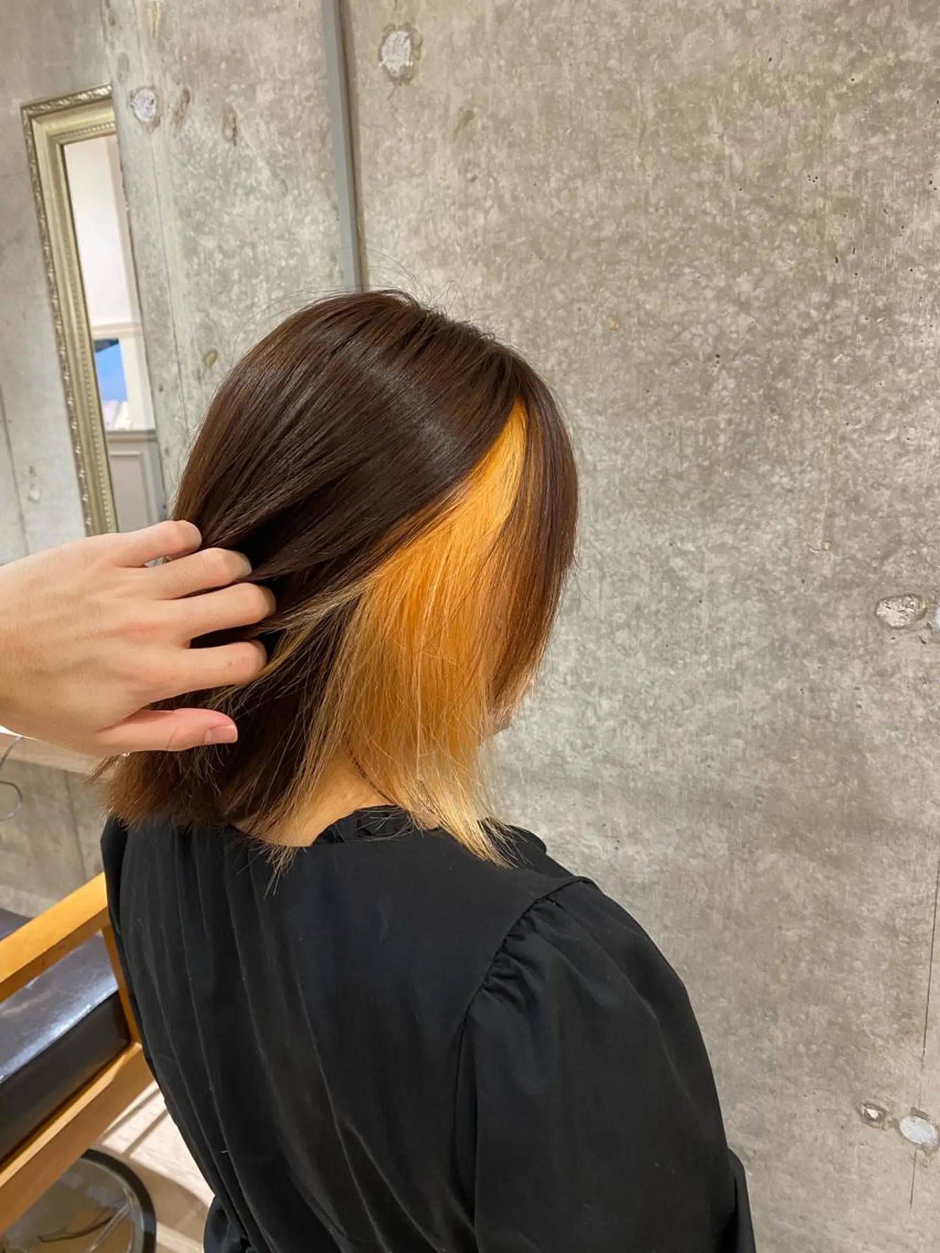 ミディアム 齋藤 椋哉のヘアスタイル