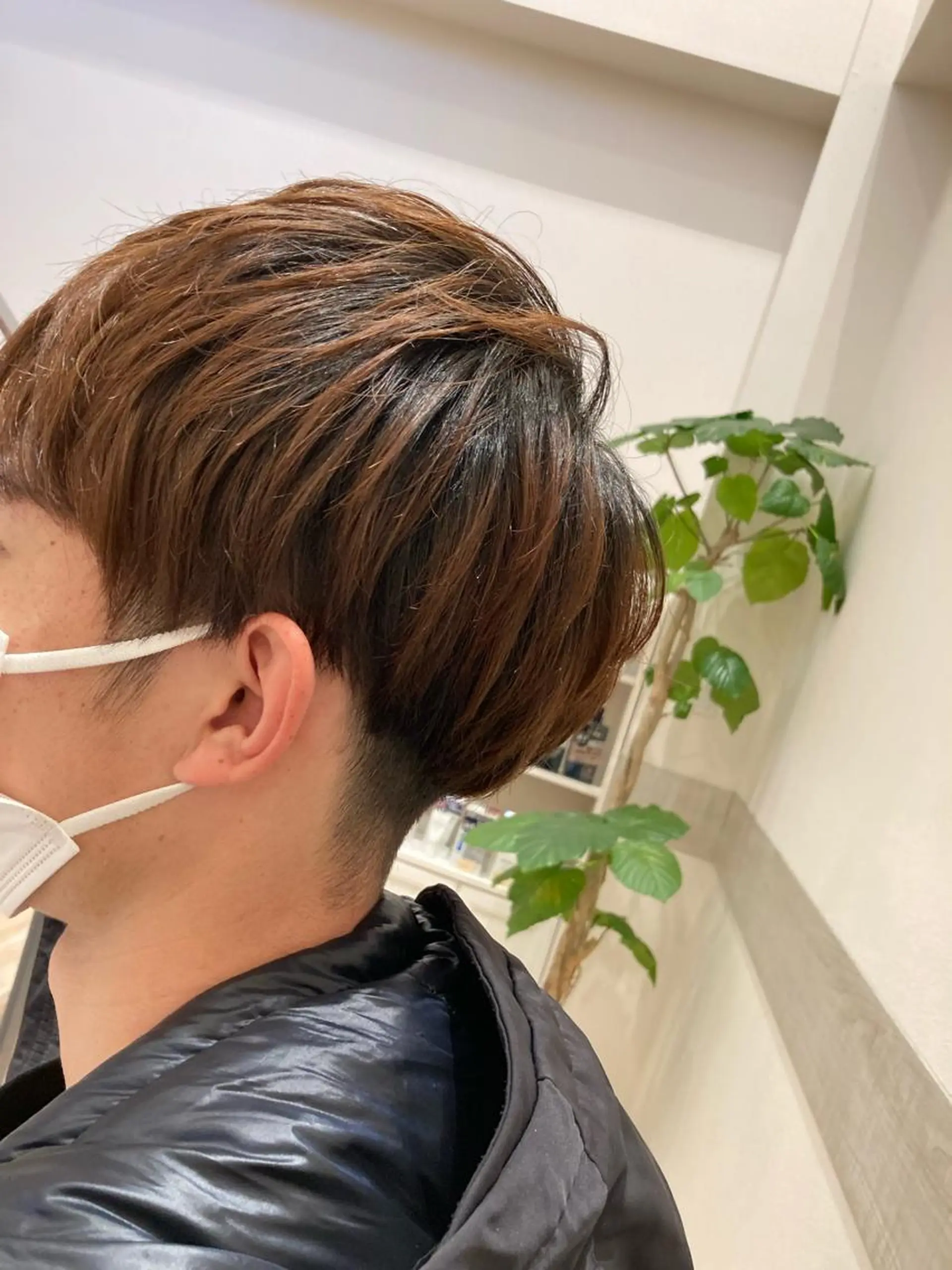 ショート メンズ マッシュ 佐藤 睦月のヘアスタイル