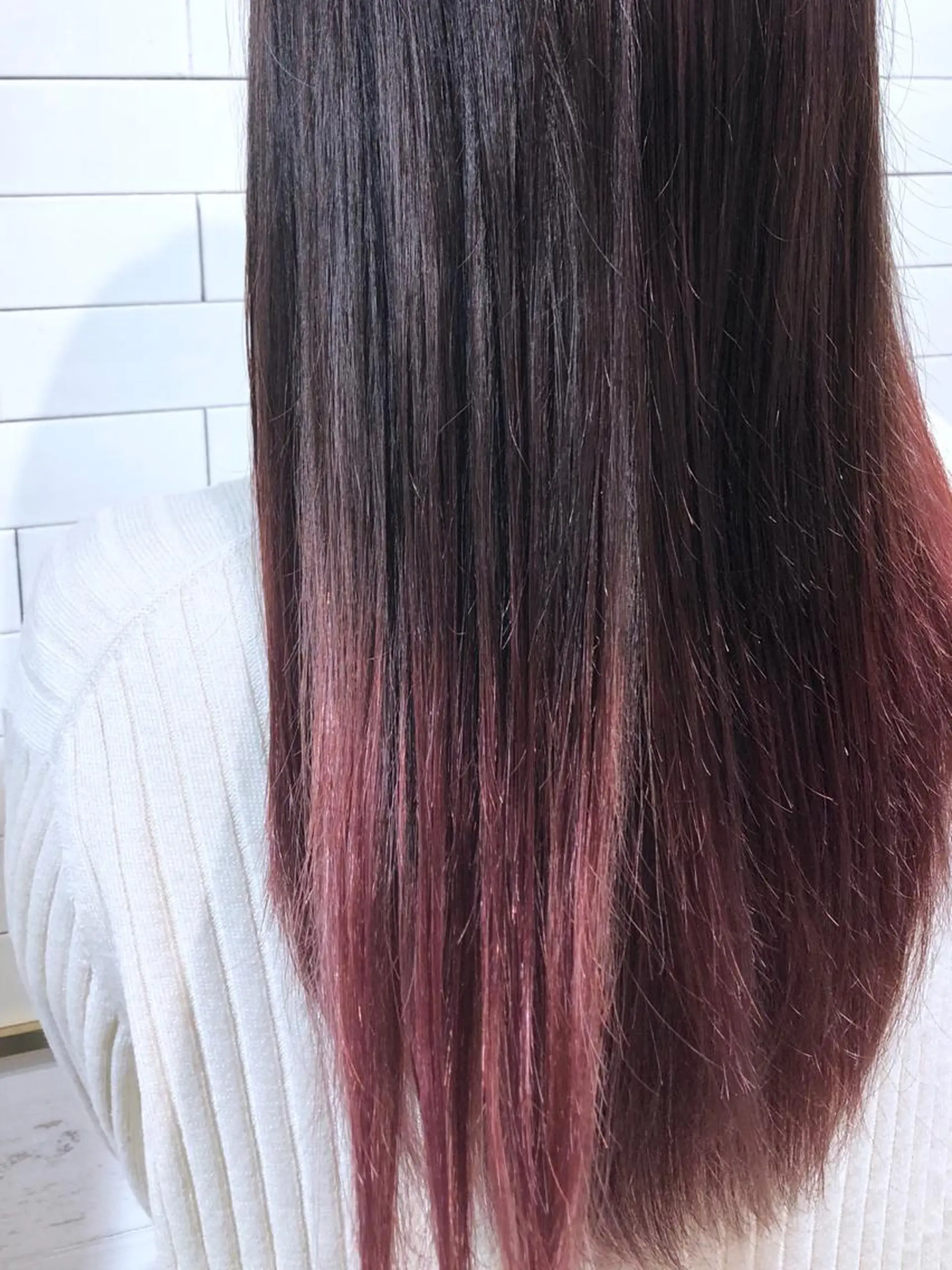 セミロング 髪質改善⌇﻿透明感 カラー⌇﻿川上葵のヘアスタイル