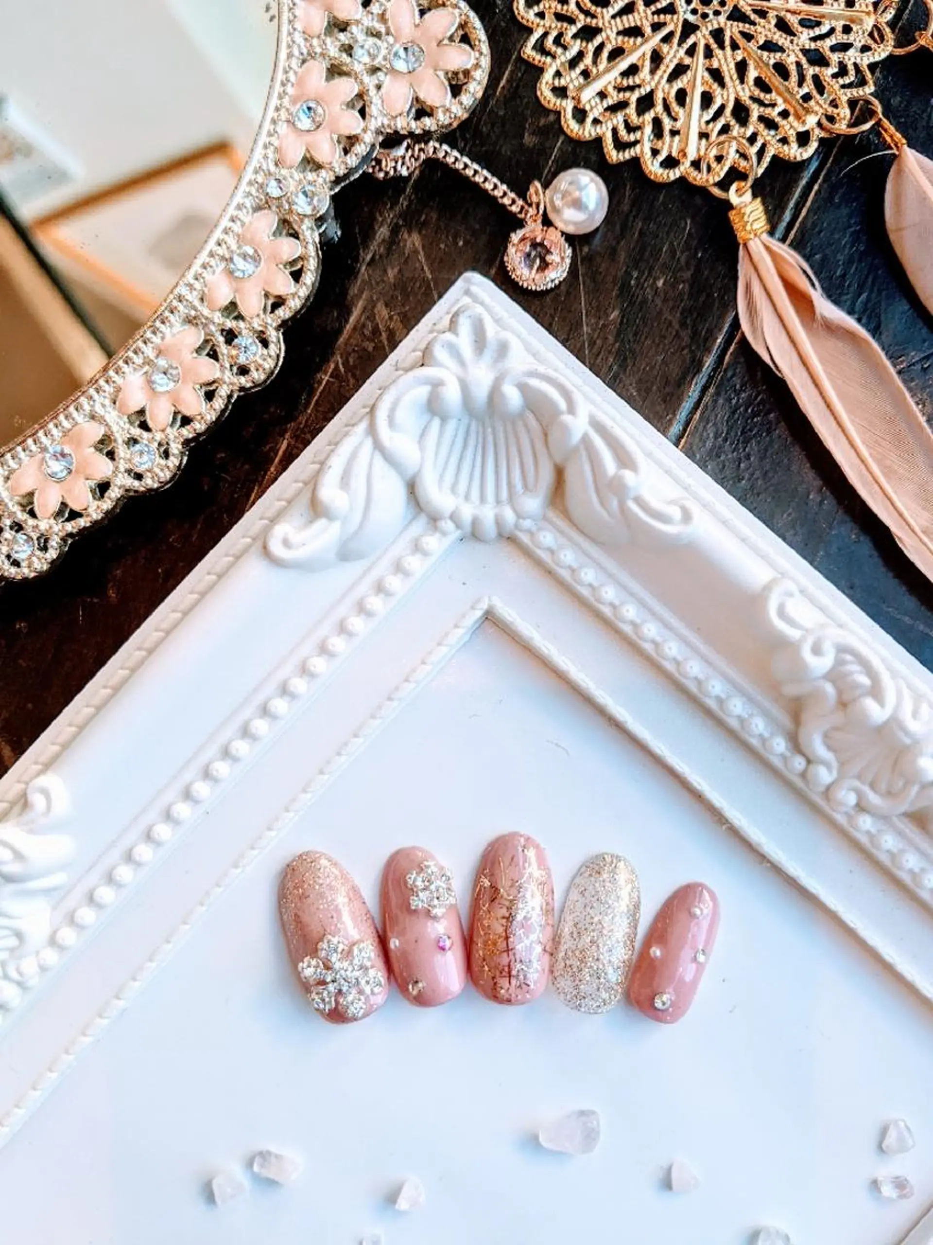 ネイル ピンク 板橋 美香子のネイルデザイン