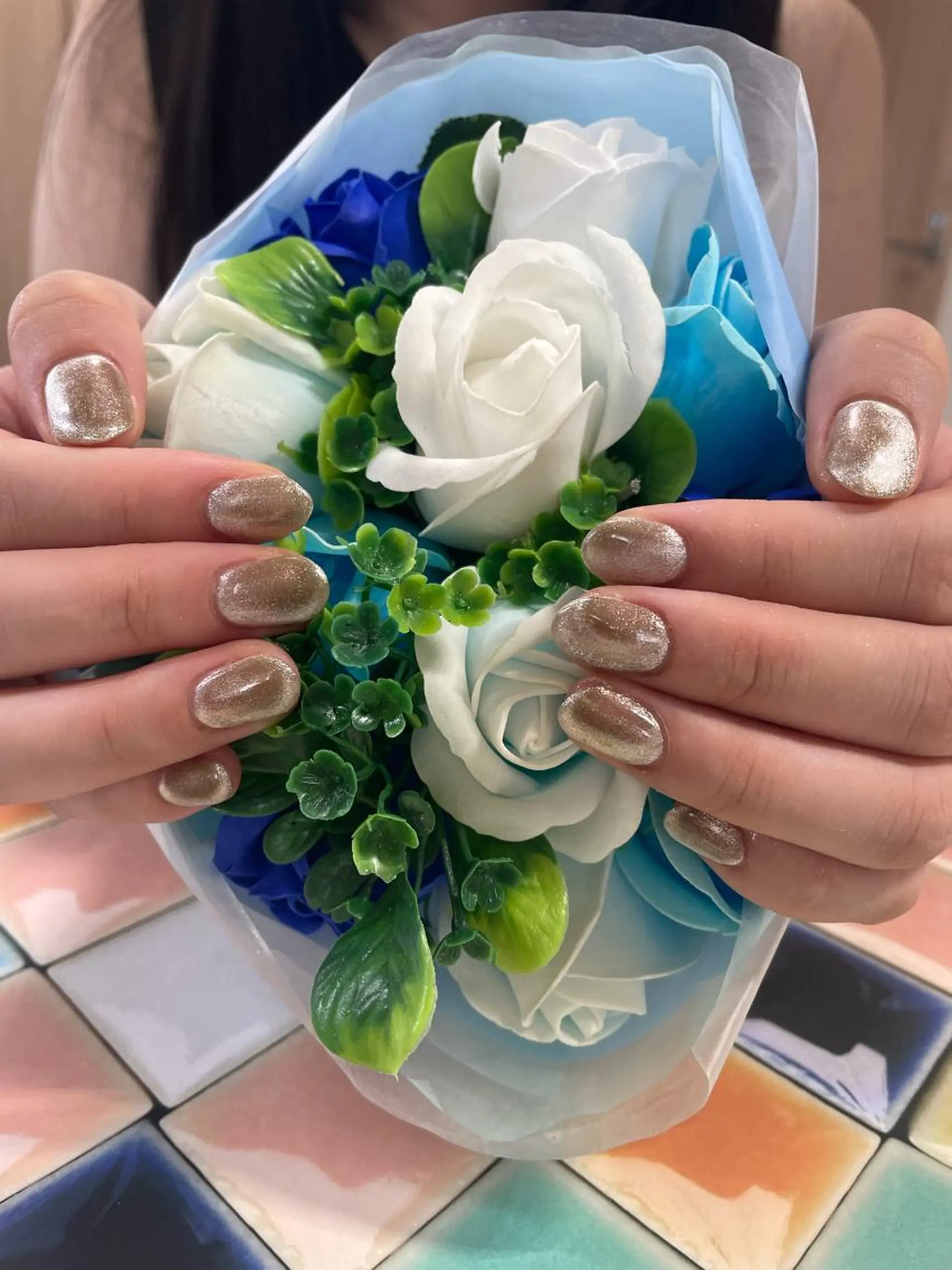 ネイル マグネットネイル 奥園 良恵のネイルデザイン