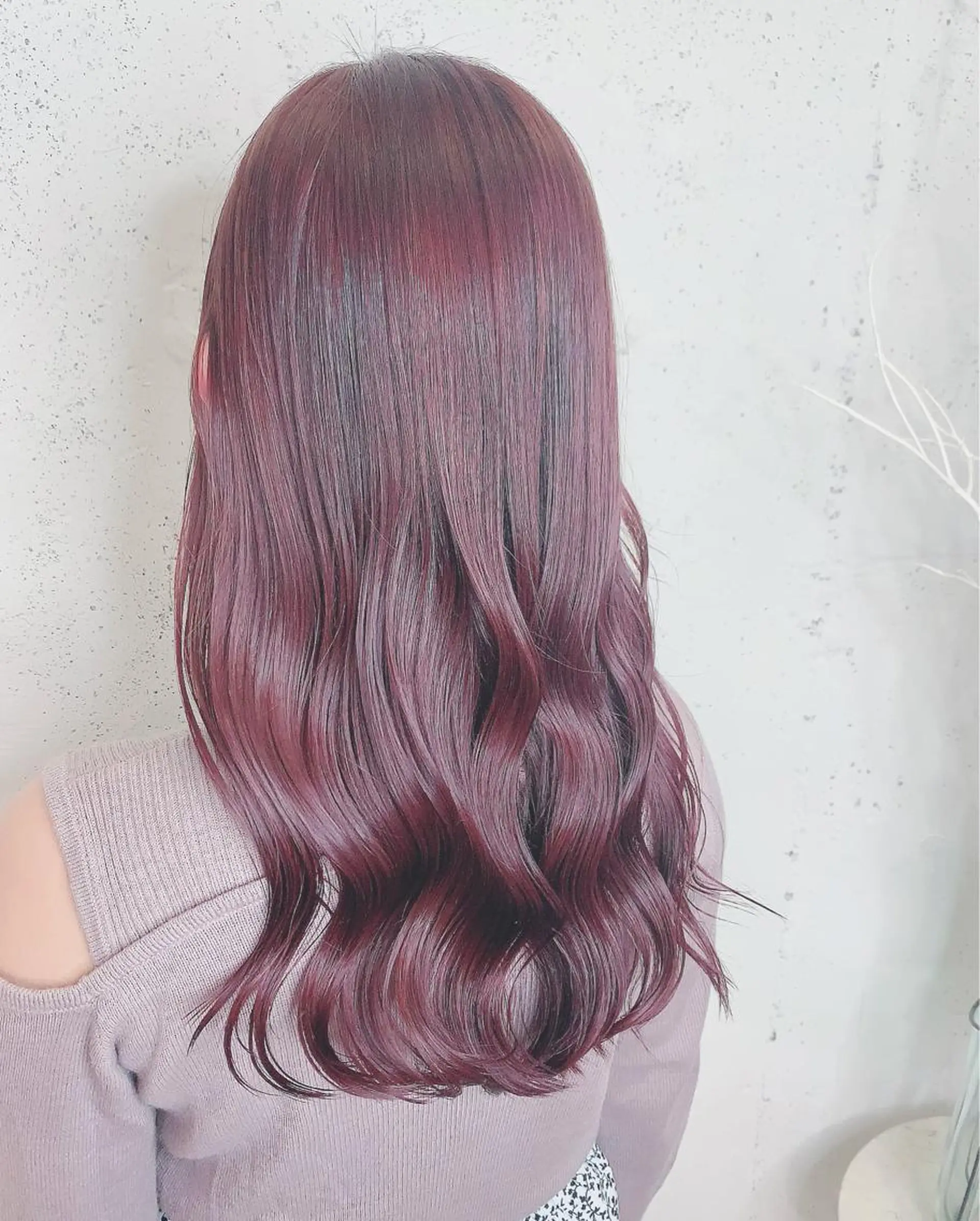 ロング カラー カット ヘアカラー 透明感ハイトーン🦄 キラ🌈のヘアスタイル