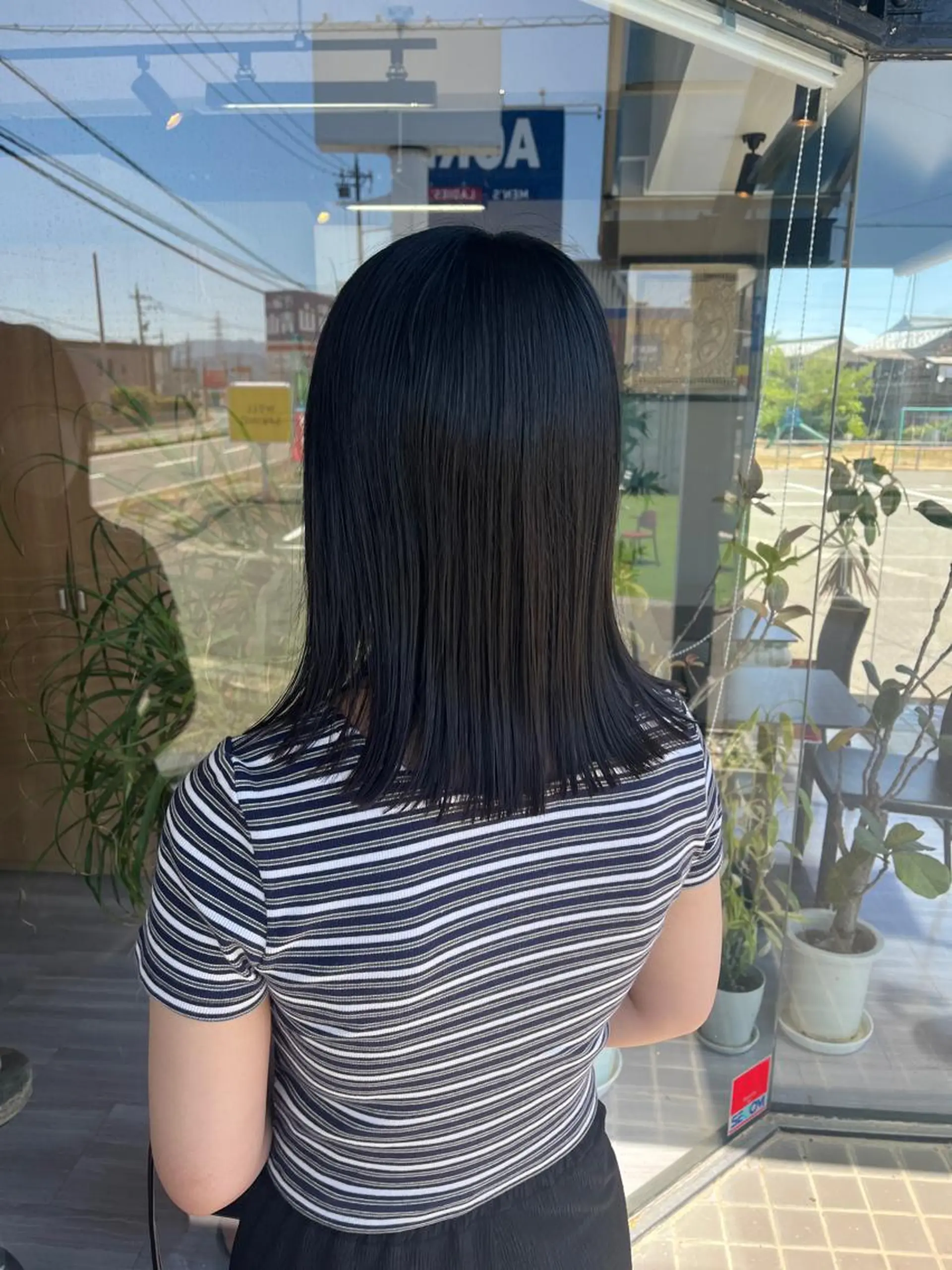 ミディアム ボブ alu yuinaのヘアスタイル