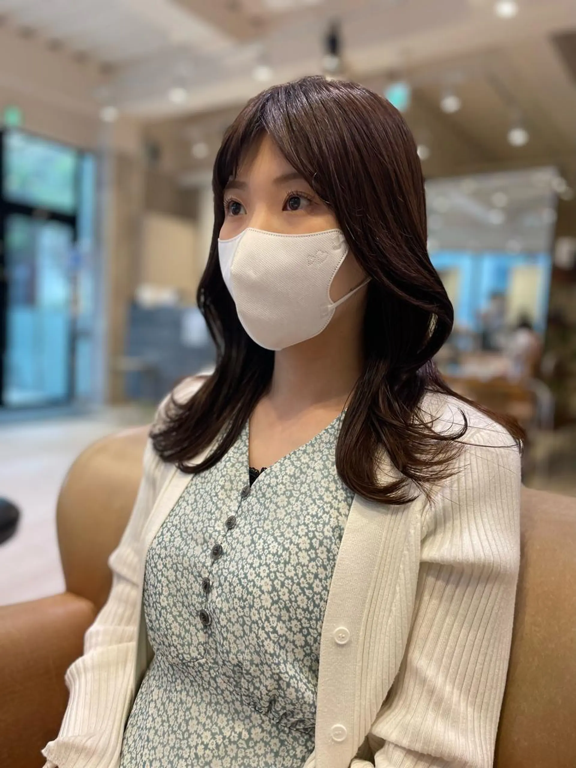 ミディアム 韓国🇰🇷透明感 ERIのヘアスタイル