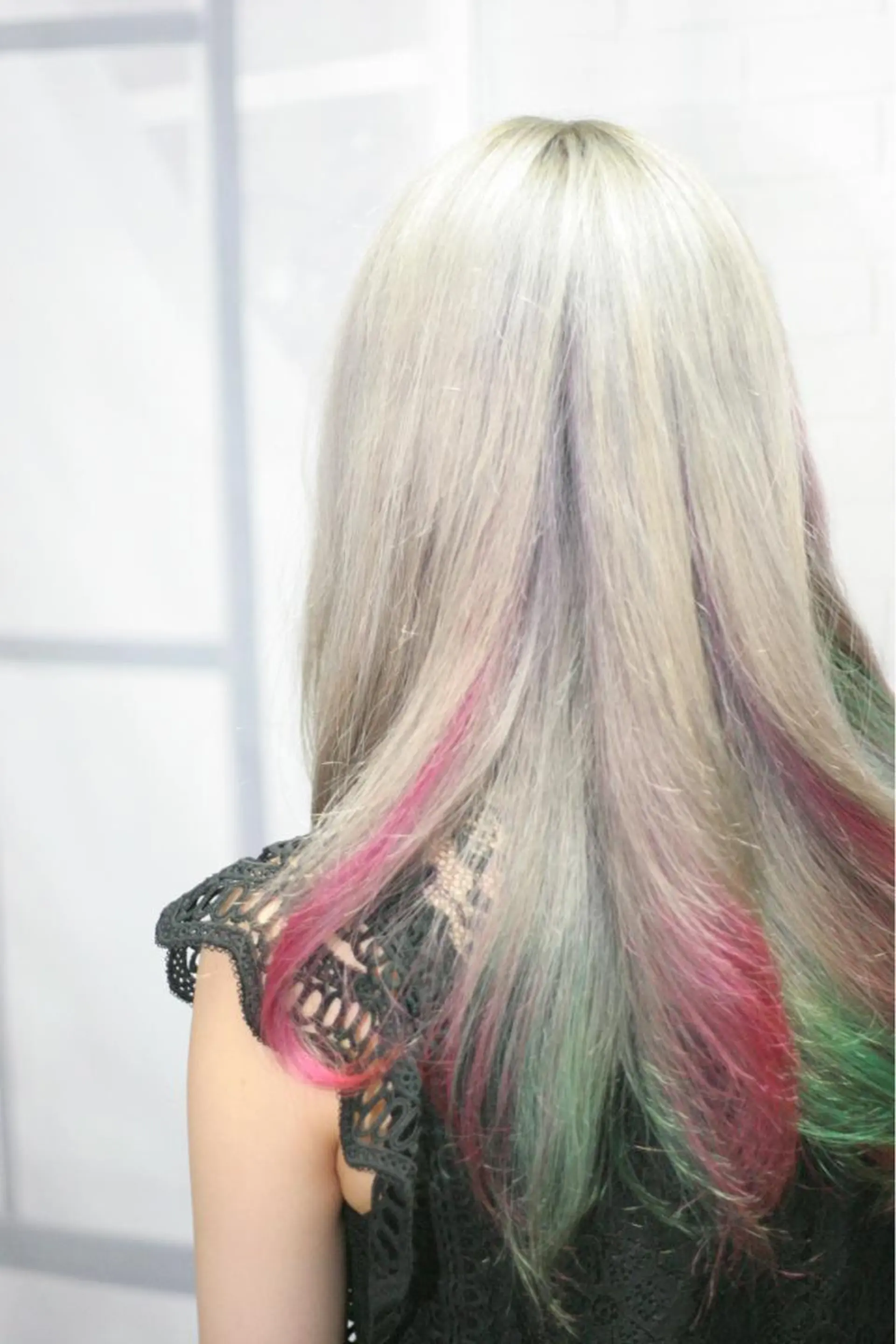 ロング カラー カット ヘアカラー トリートメント じょん 。のヘアスタイル