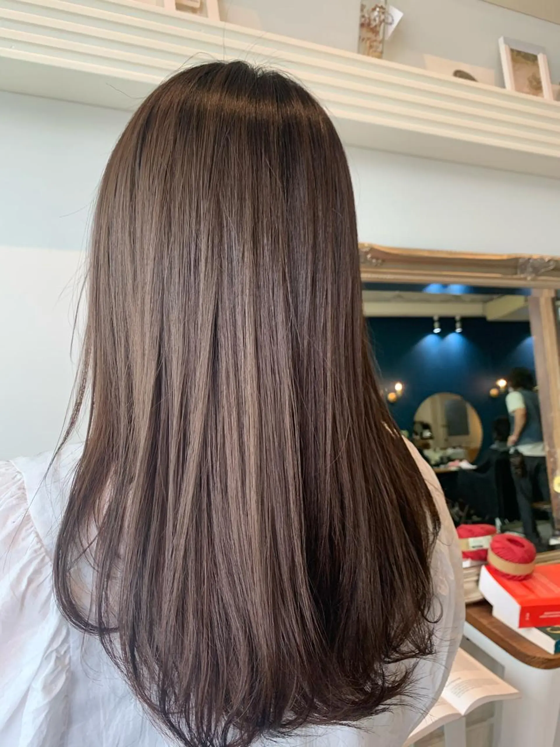 セミロング メンズ トリートメント ヘアカラー トリートメント ヘアセット 金子 廉のヘアスタイル