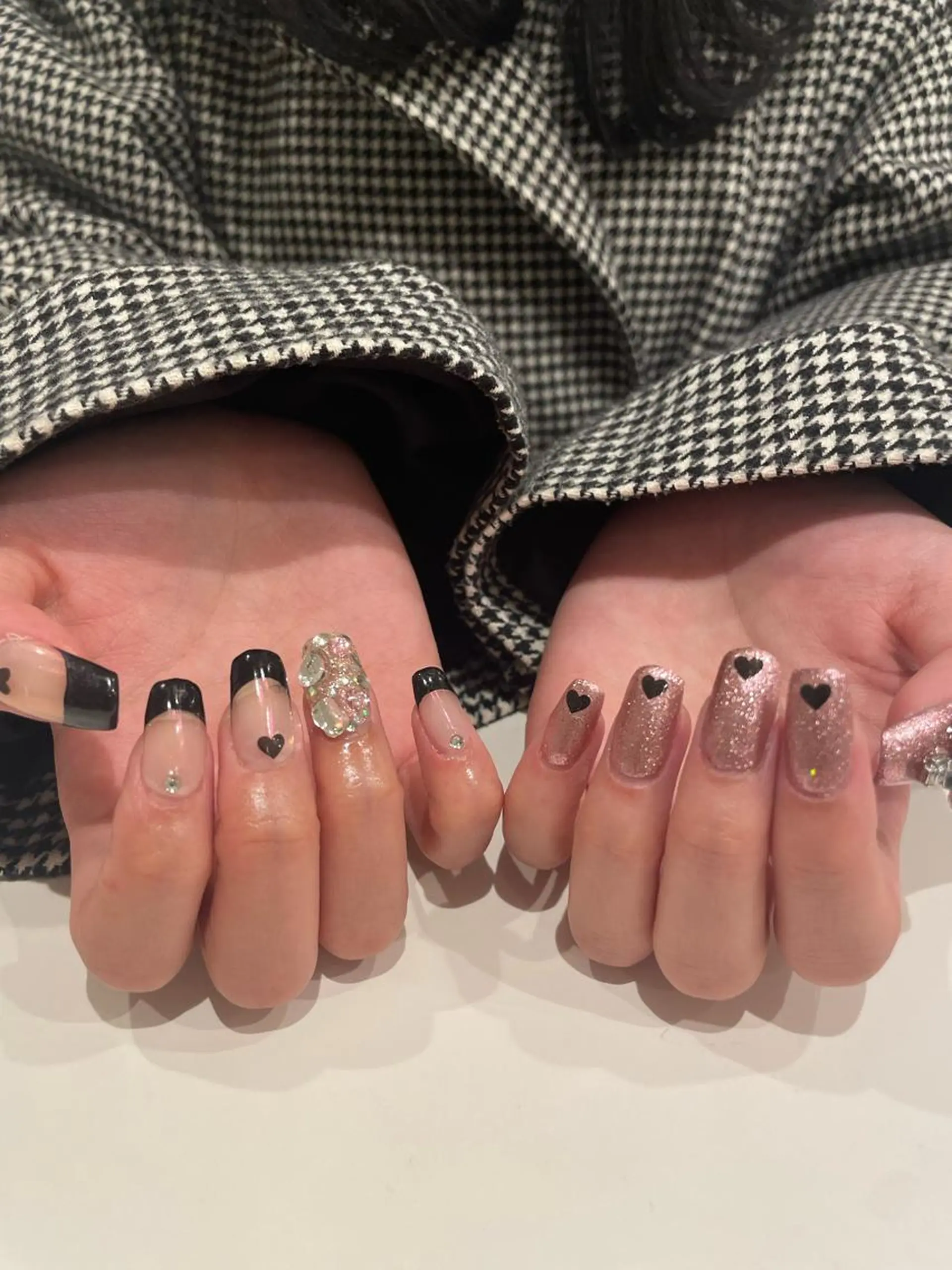 ネイル 束感まつ毛/ネイル/ LED♥KIRARAのマツエク・マツパデザイン