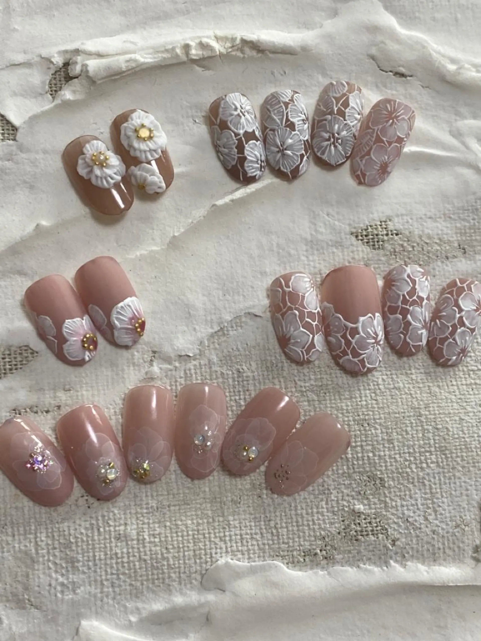 ネイル ブライダルネイル mellow mのネイルデザイン