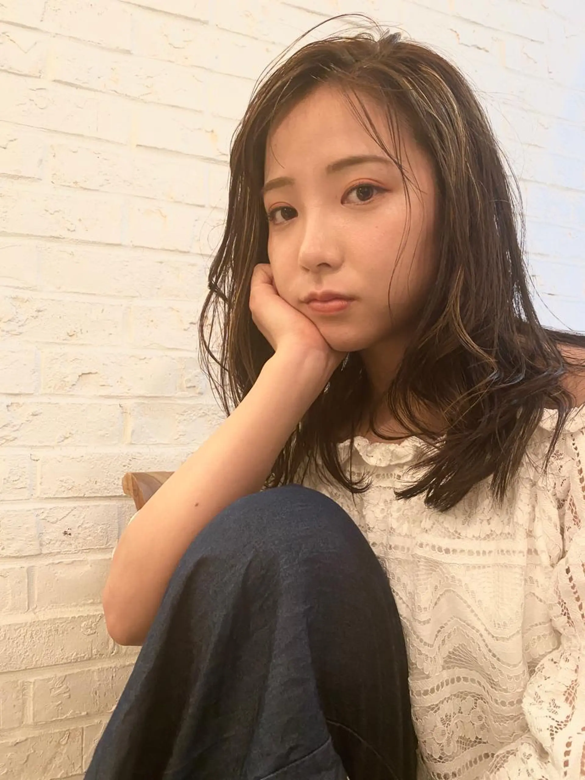 ロング sakamoto sayaのヘアスタイル