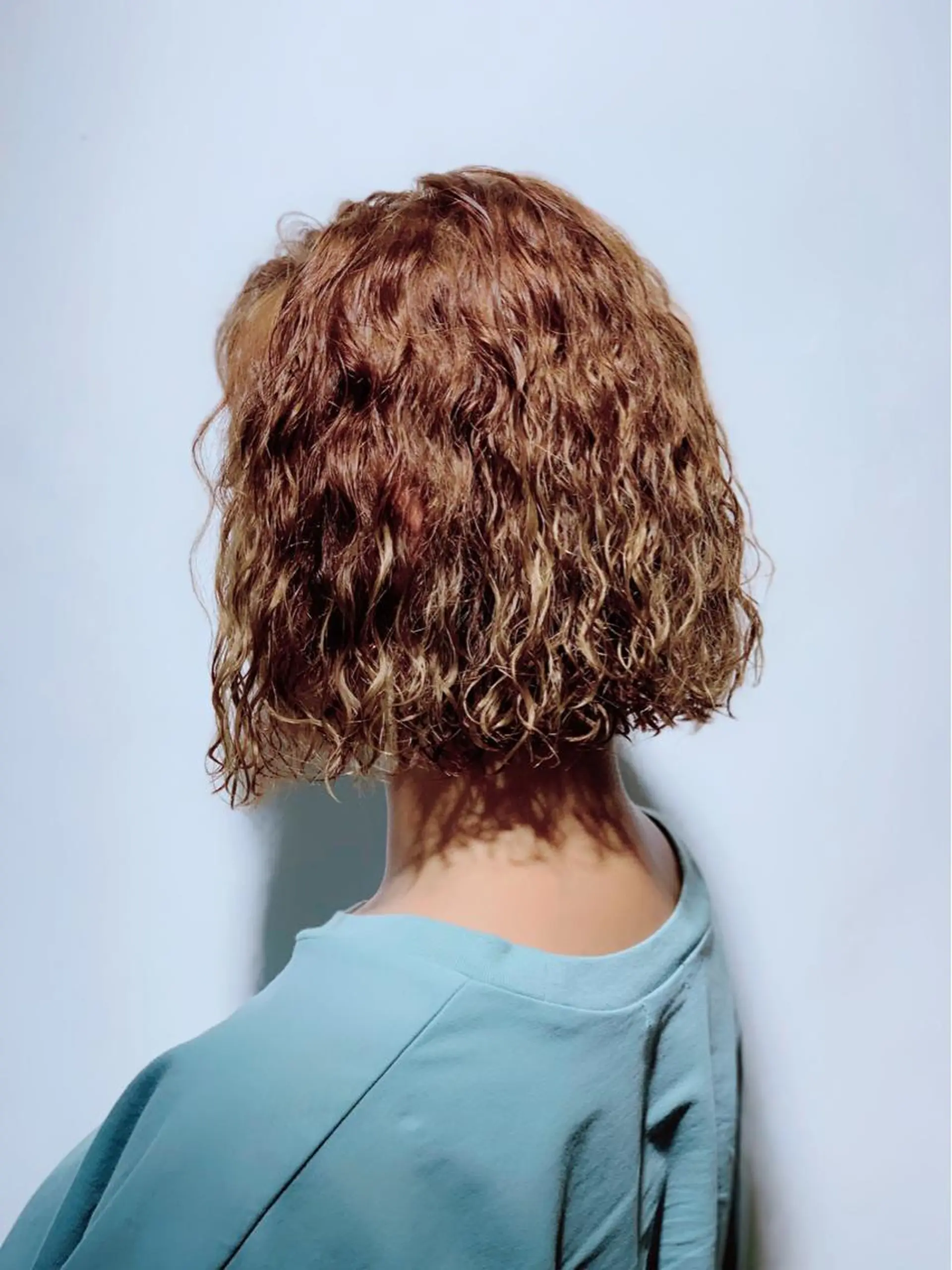 ミディアム パーマ ヤノ ナオミのヘアスタイル