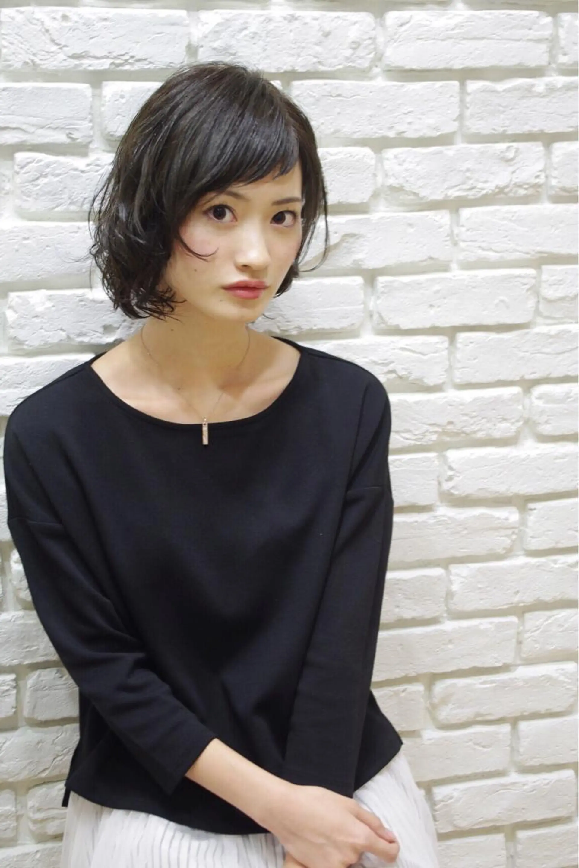 ショート ミディアム カラー ショートヘア 撮影モデル 松田 光雄のその他イメージ