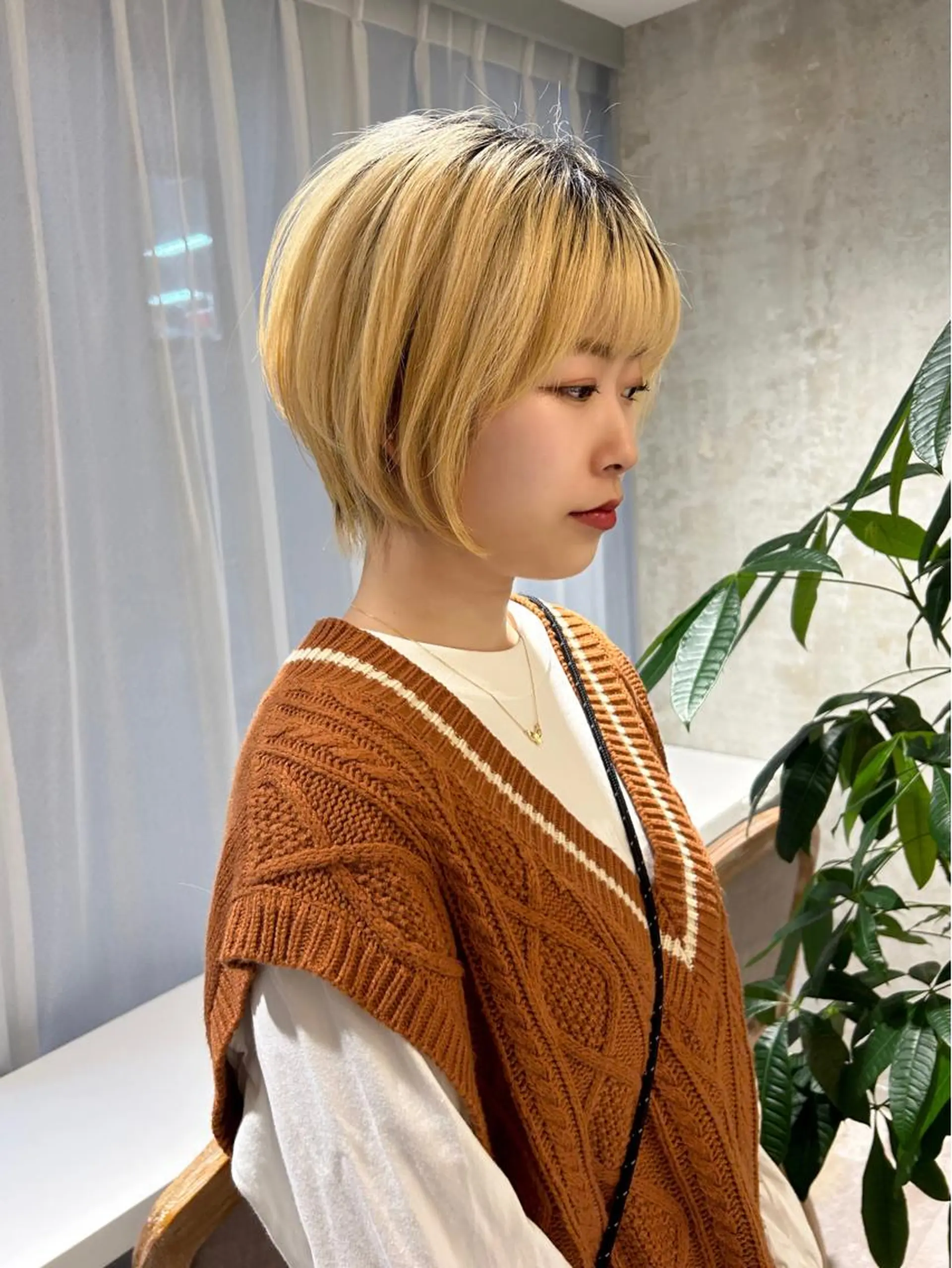 ショート 小野 明日香のヘアスタイル