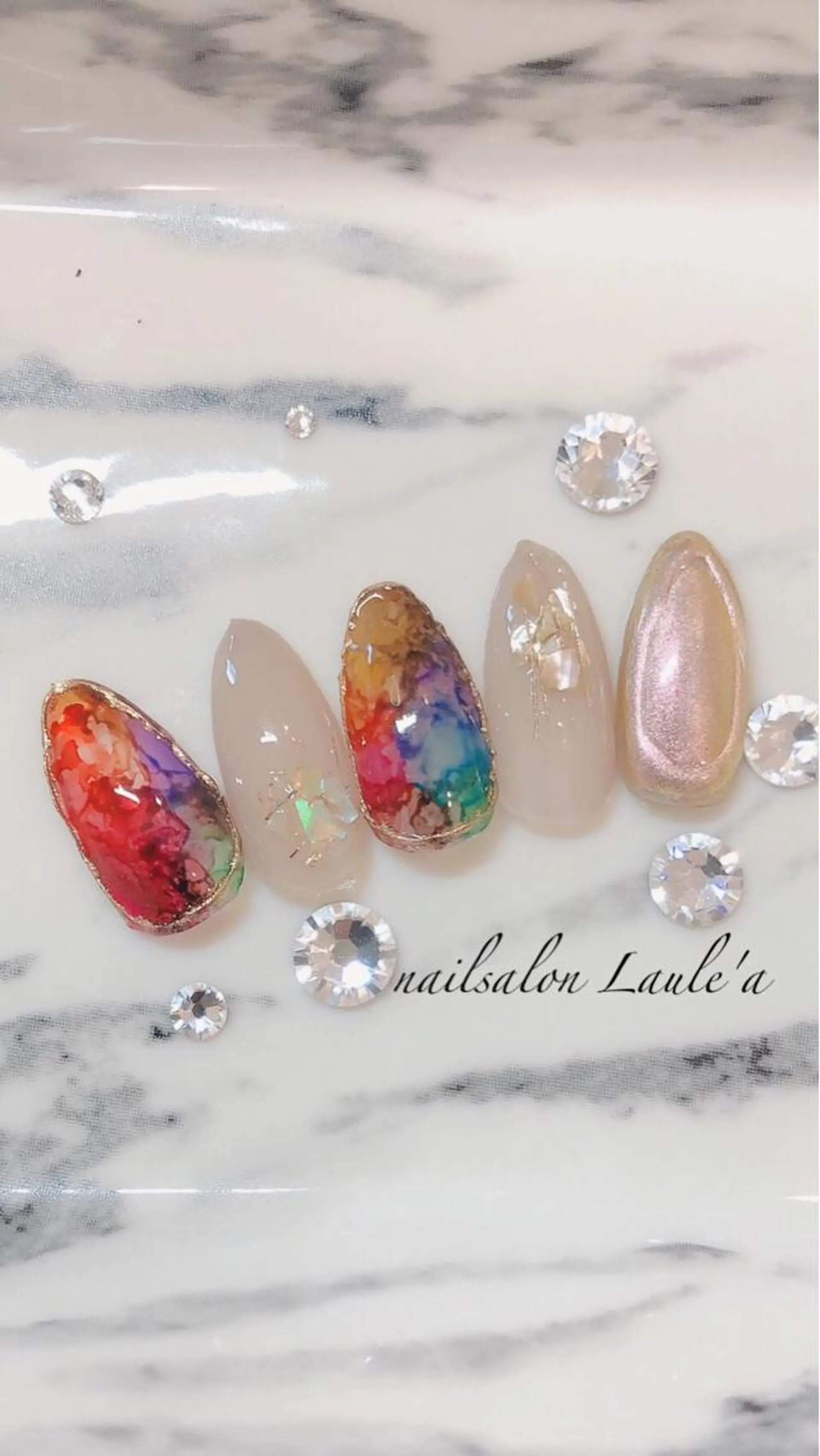 ネイル nailsalon Laule'aのネイルデザイン