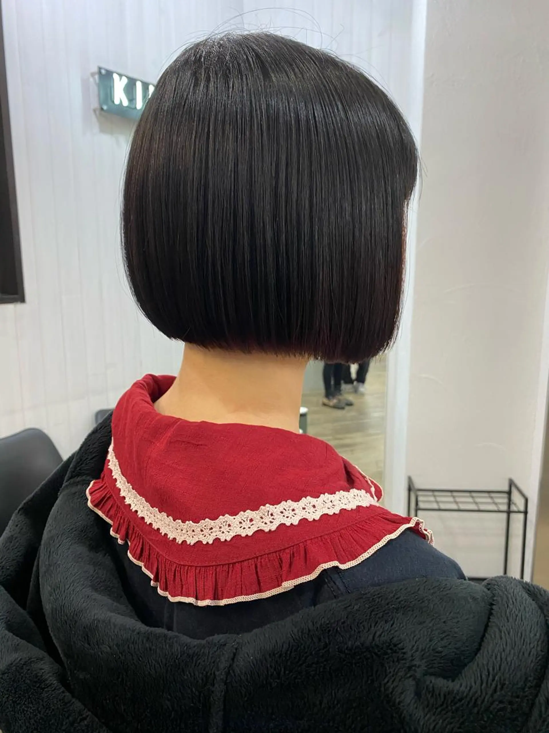 ショート ブリーチダブルカラー ハイライト/山本喜熙のヘアスタイル