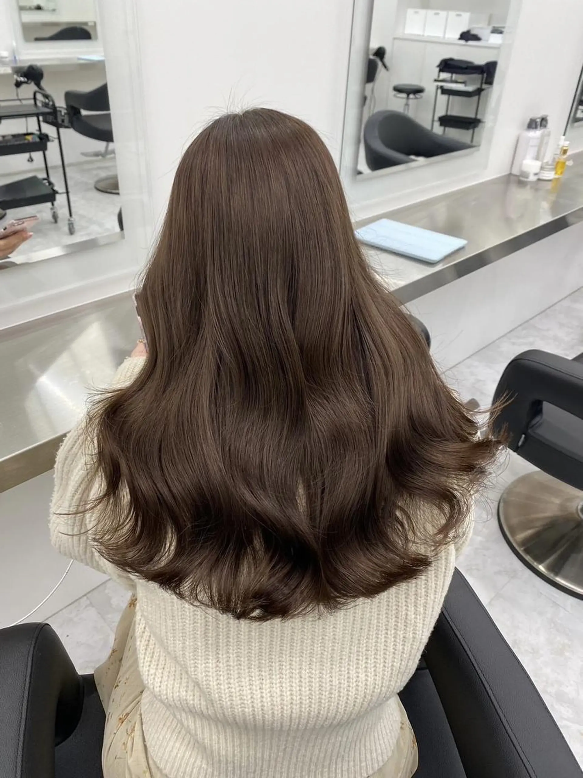 カラー 🤍上品韓国ガーリー 🤍ひとみ🤍のヘアスタイル