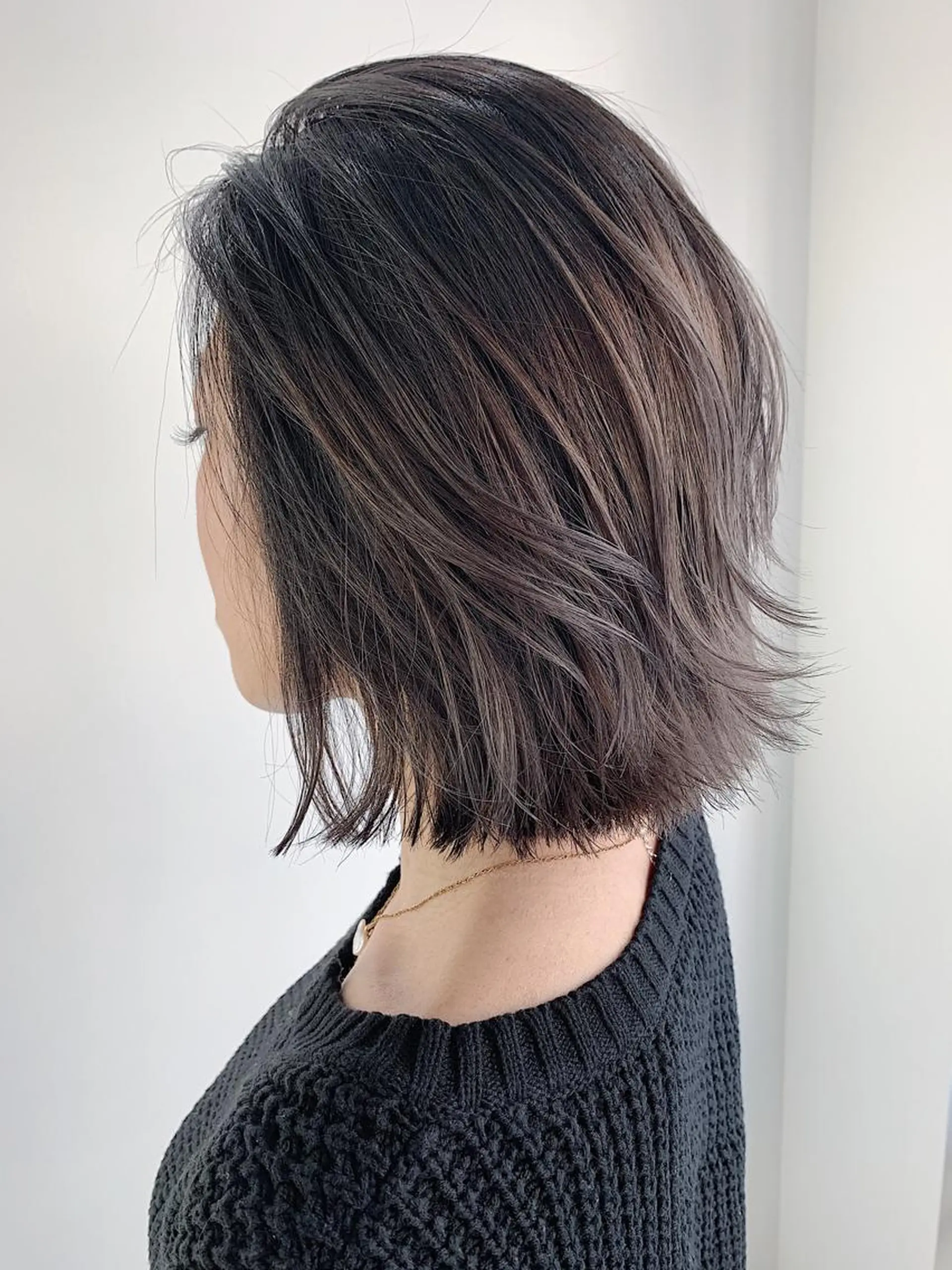 ショート カラー ヘアアレンジ アディクシーカラー ベージュカラー グレージュ ハイライトカラー イルミナカラー レイヤーカット/艶髪 🎀笠原 優花🎀のヘアスタイル