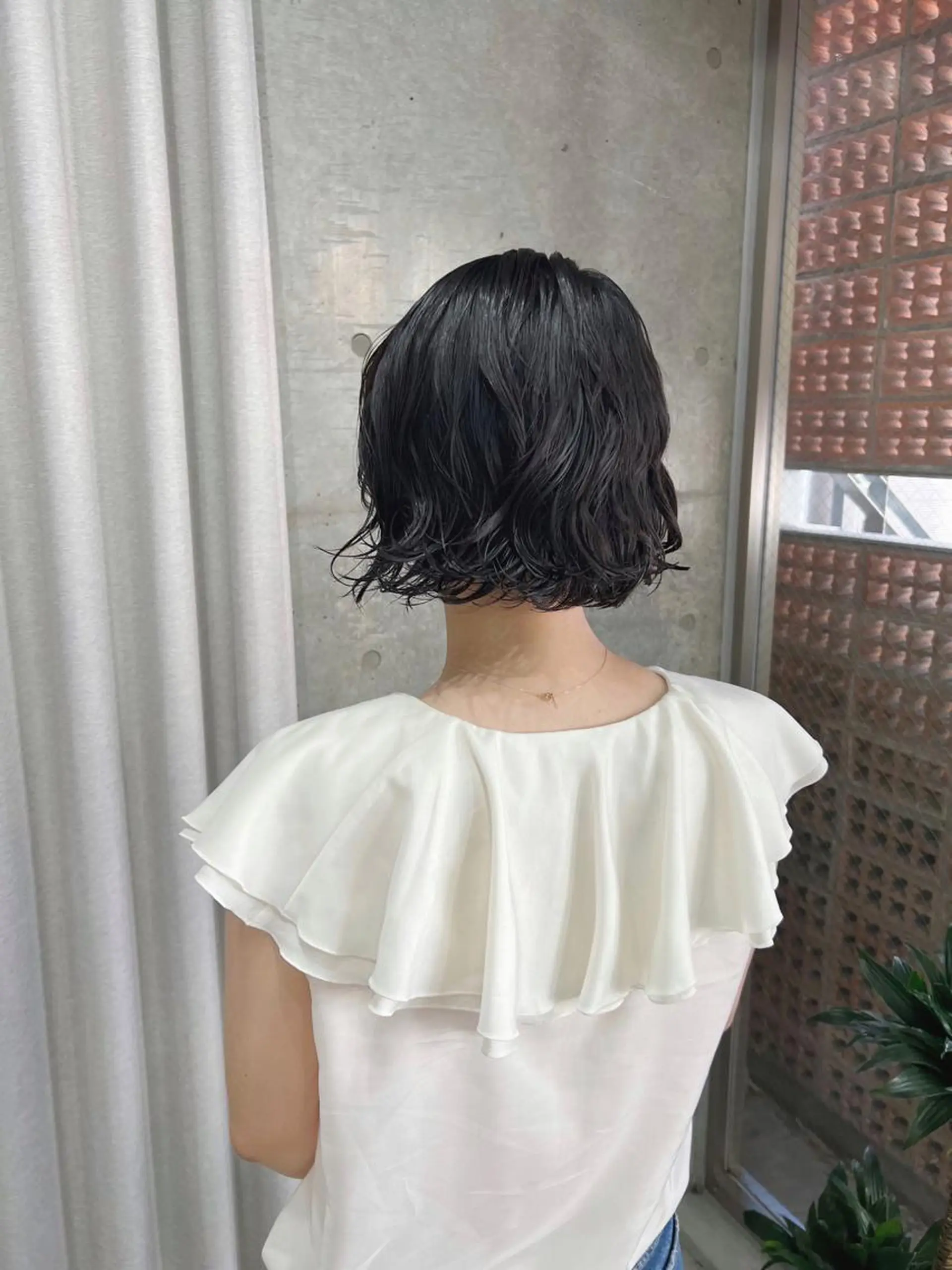 パーマ ボブパーマコテ巻き風 パーマNo1深江秀平のヘアスタイル