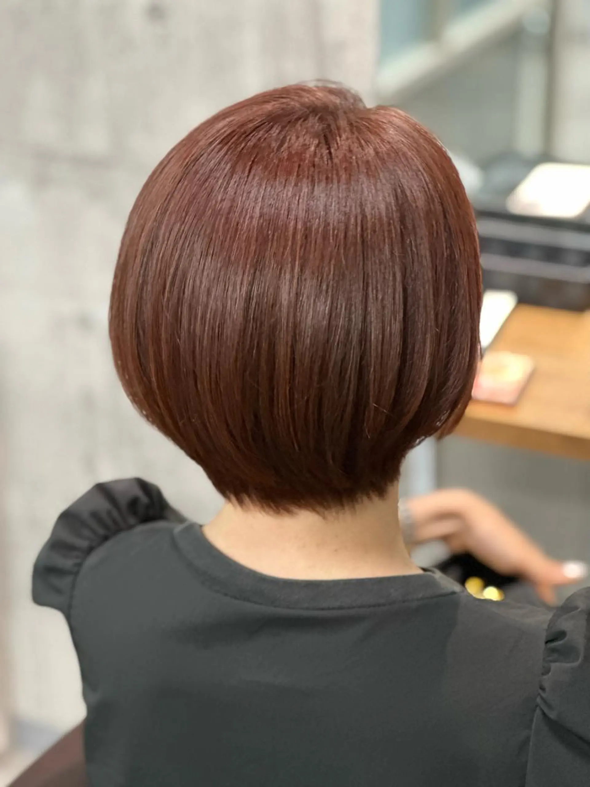 ショート カラー カット ヘアカラー トリートメント タケダケイ /ショート/ボブのヘアスタイル